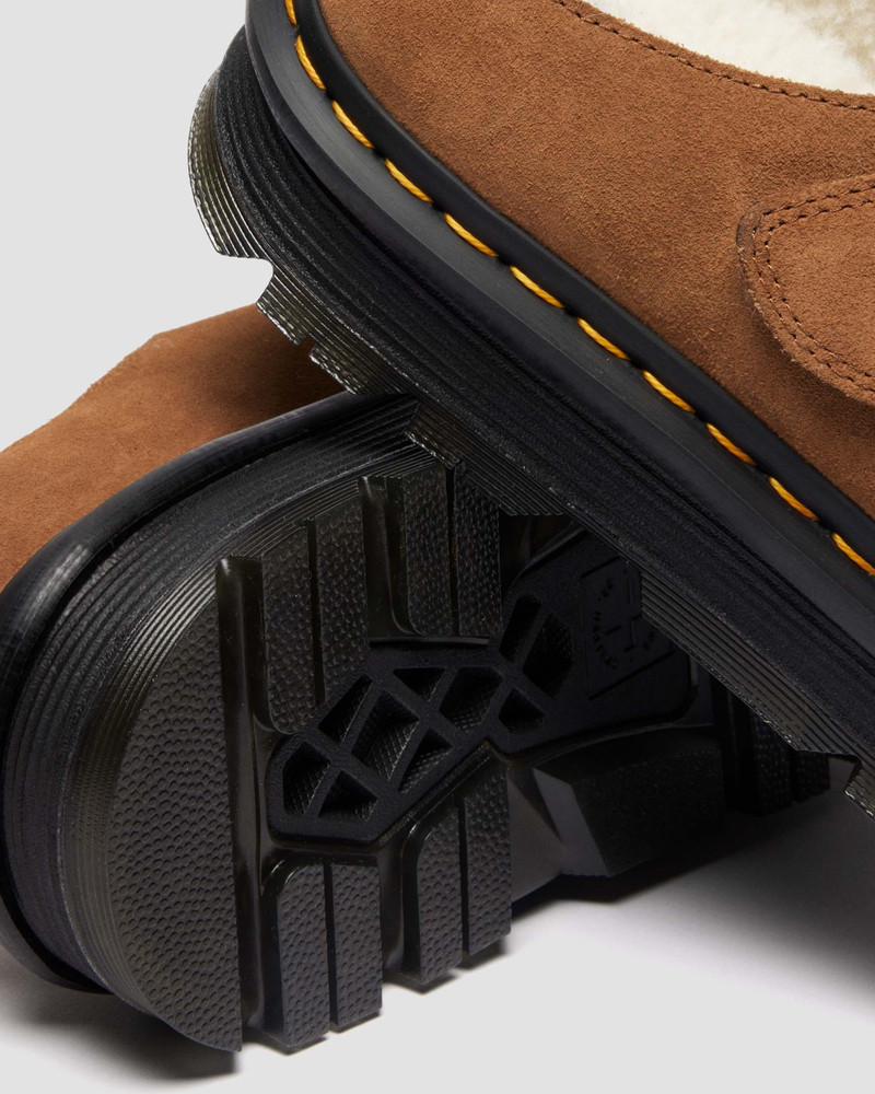 ZEBZAG ANYWAIR Warm Lined Suede Mules 7