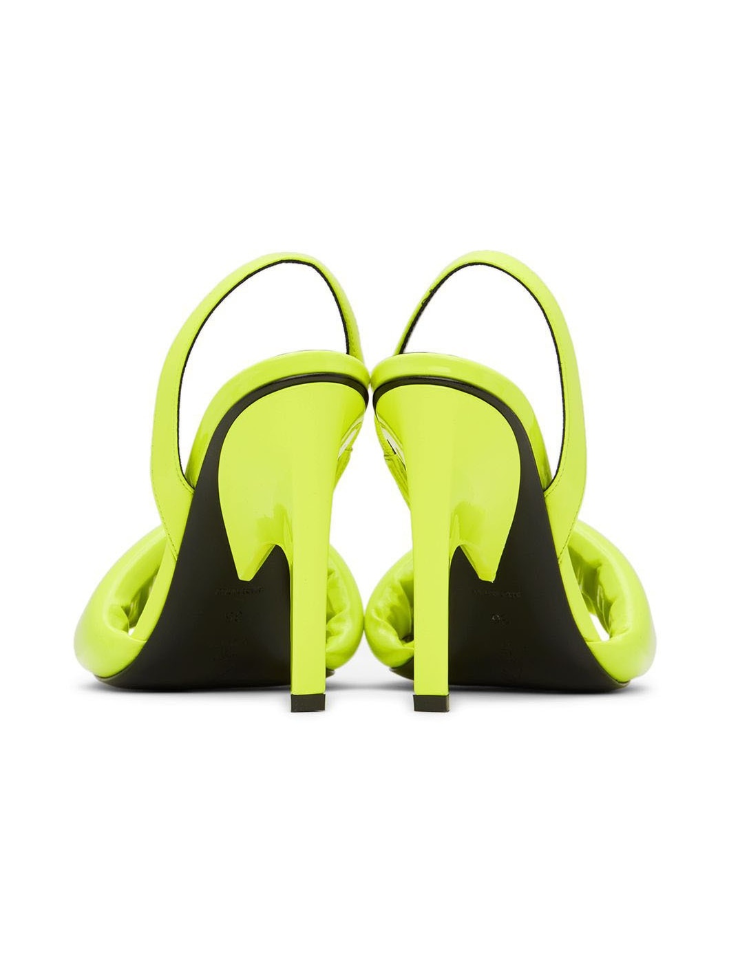 Yellow Rem Heeled Sandals - 2