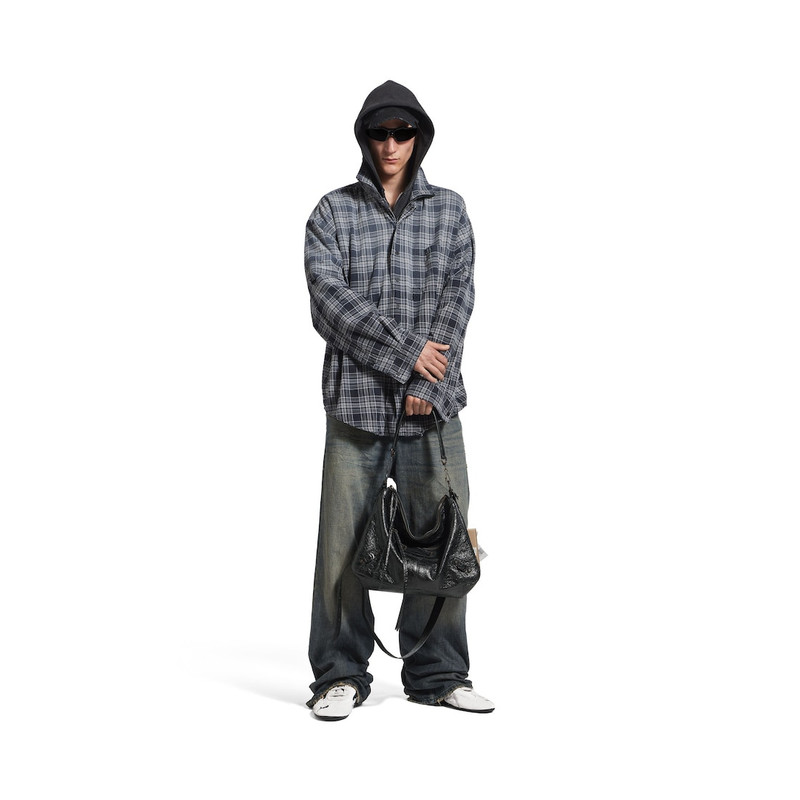 Men's Le City Moto Medium in Black 7