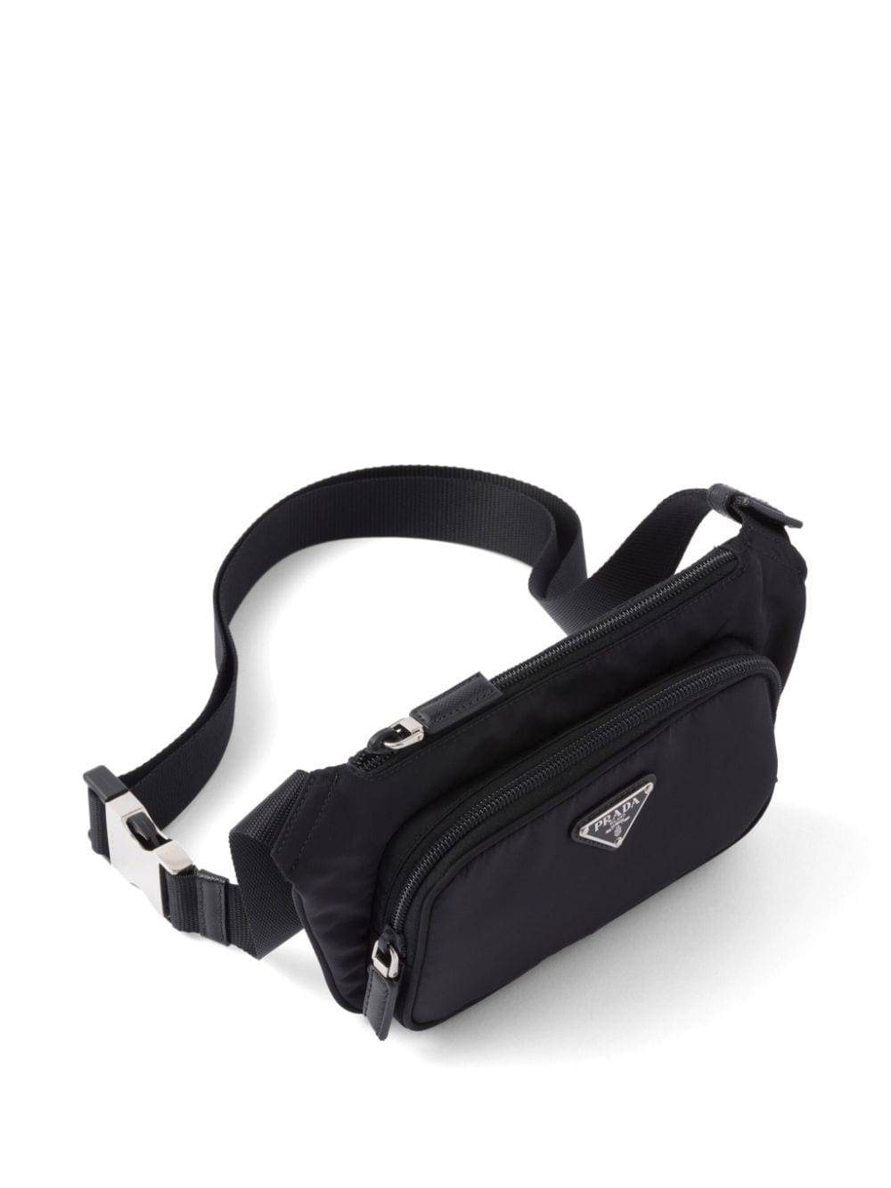 logo-appliquÃ© Re-Nylon belt bag - 5