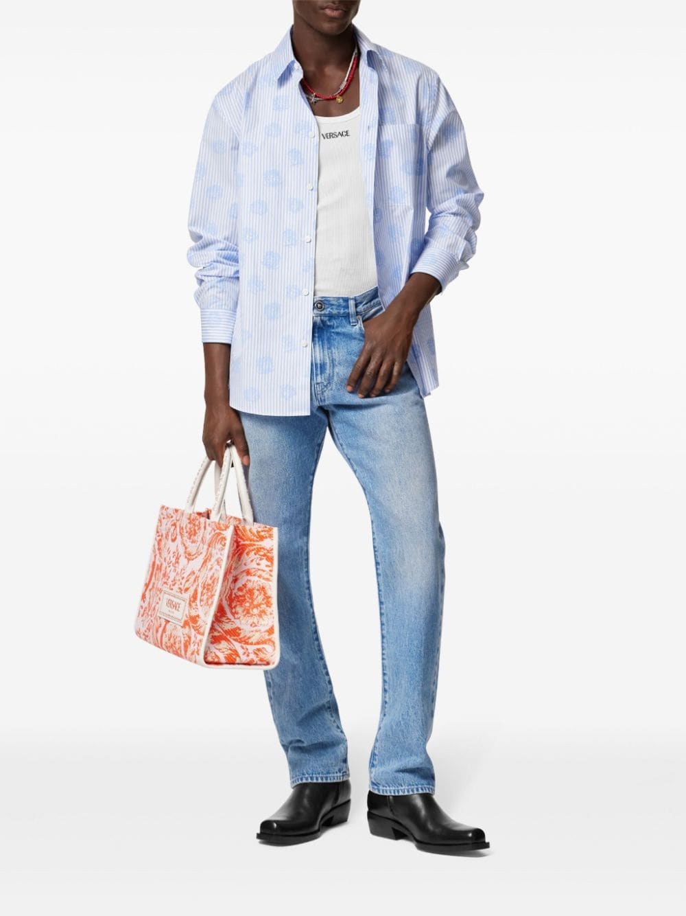 straight-leg jeans - 2