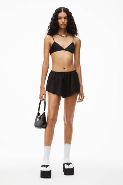 Alexander Wang NEGLIGEE TAP SHORT IN SILK CHARMEUSE outlook