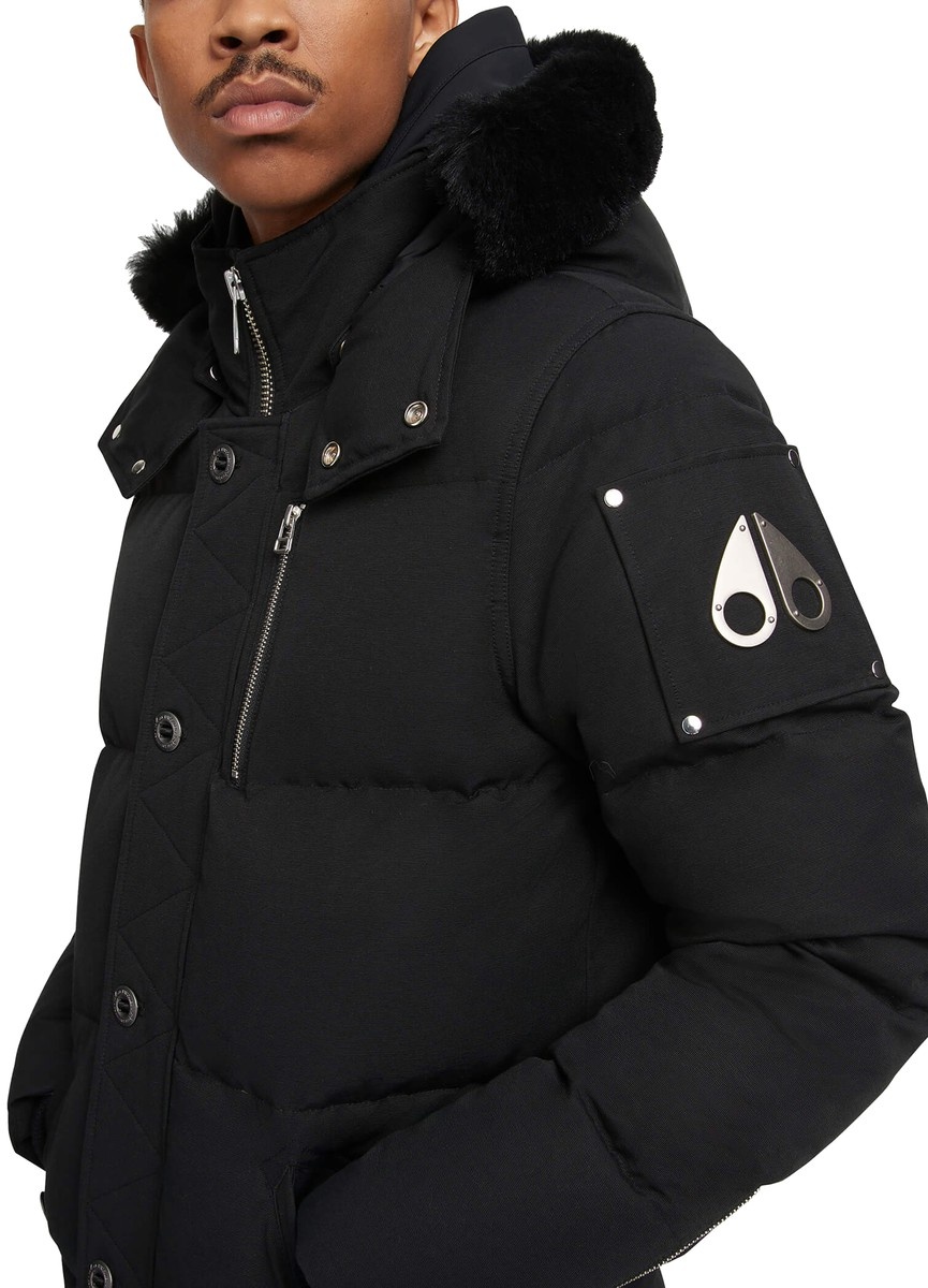 Original 3q puffer jacket shearling - 5