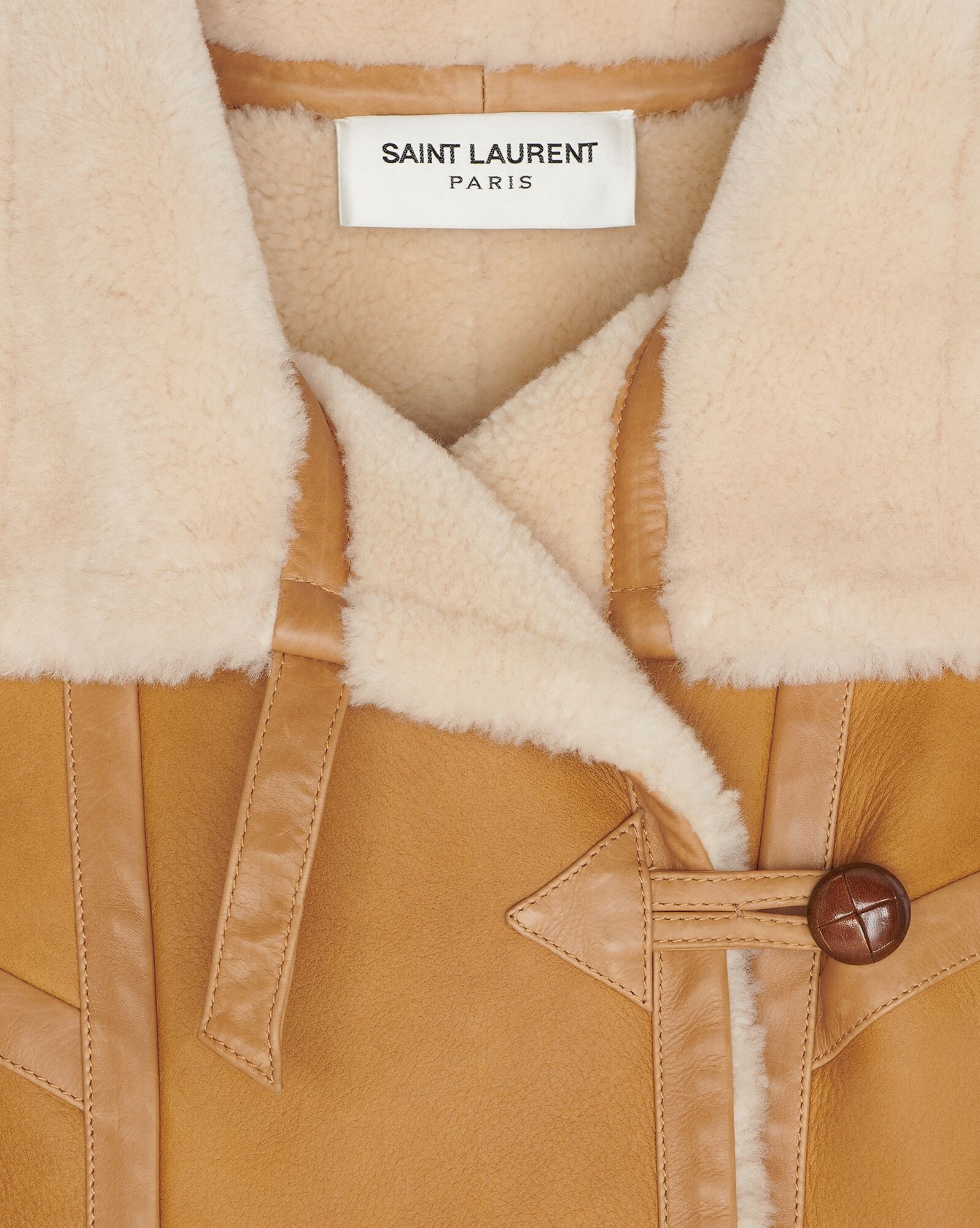 cape in shearling - 6