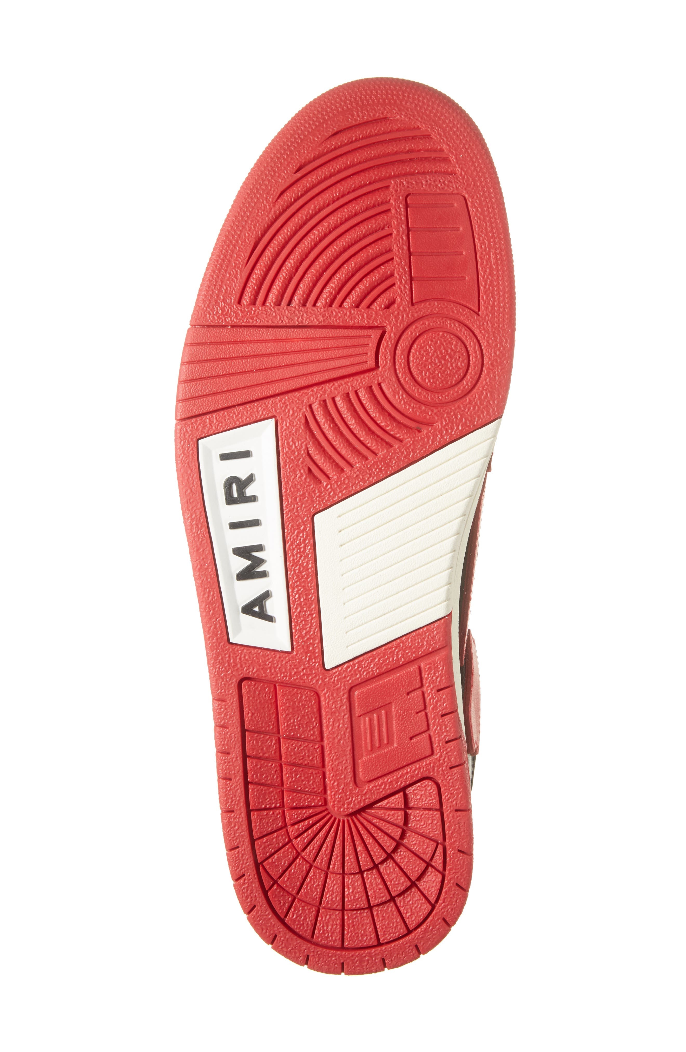 AMIRI Skeleton Low Top Sneaker in Varsity Red at Nordstrom - 6