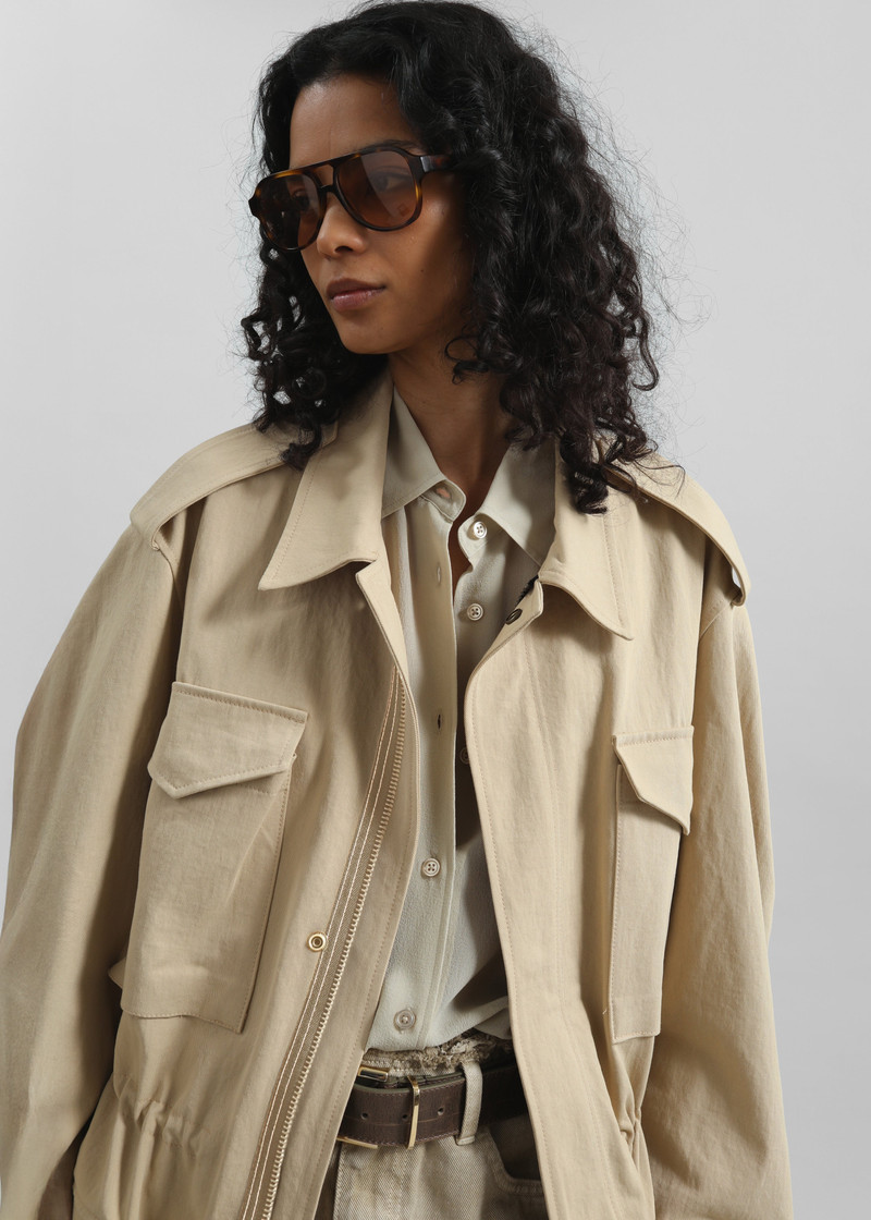 Toran Cargo Jacket - Beige 4