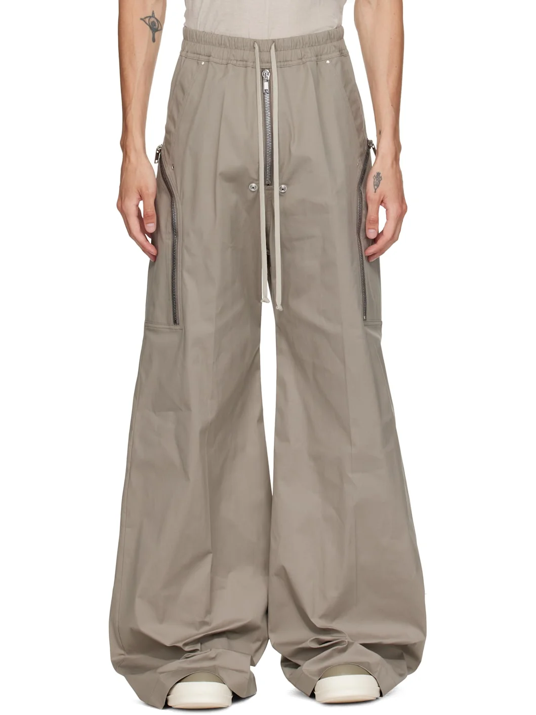 Taupe Tower Heizer Belas Cargo Pants - 1