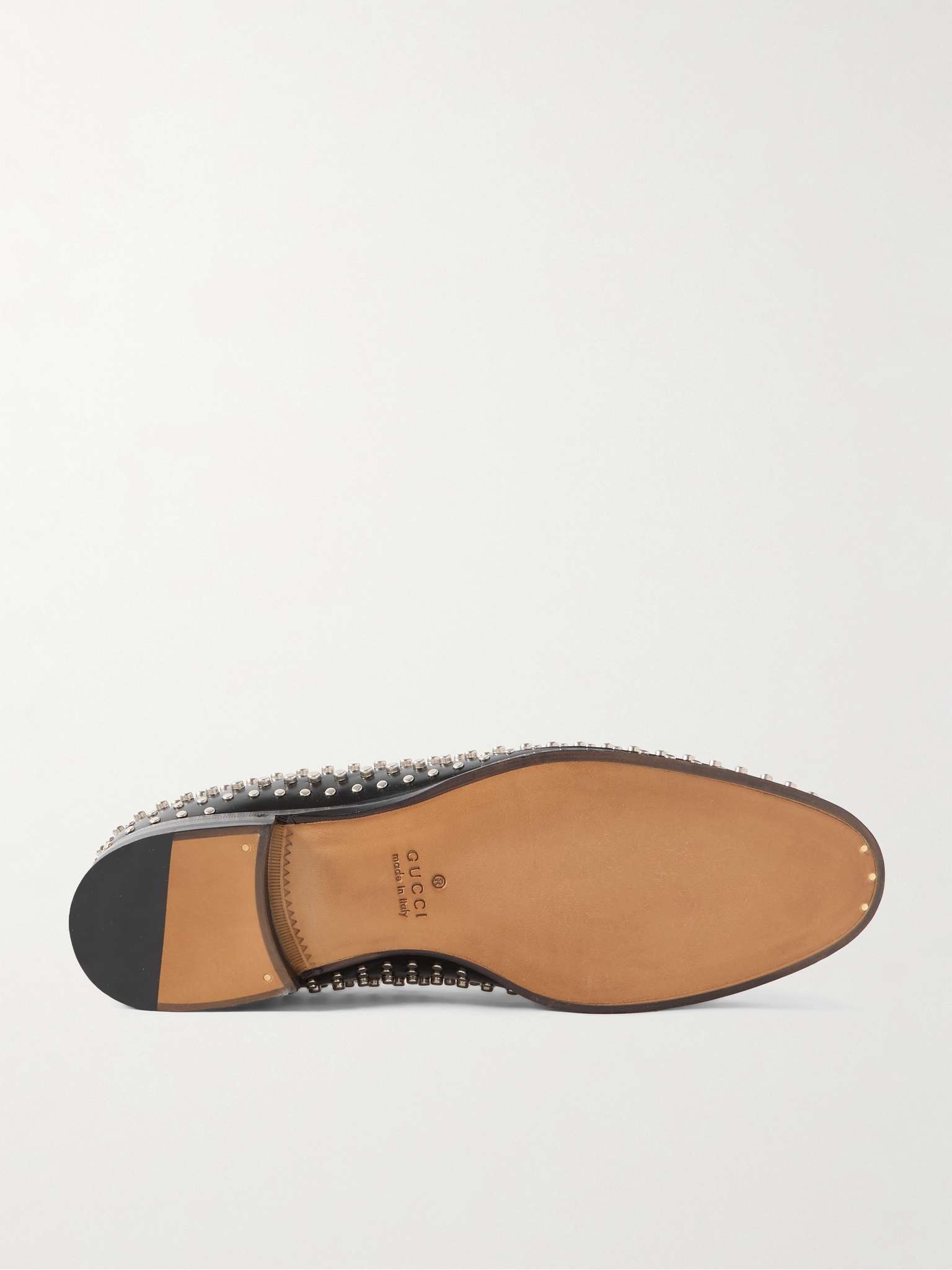 Horsebit Studded Leather Loafers - 3