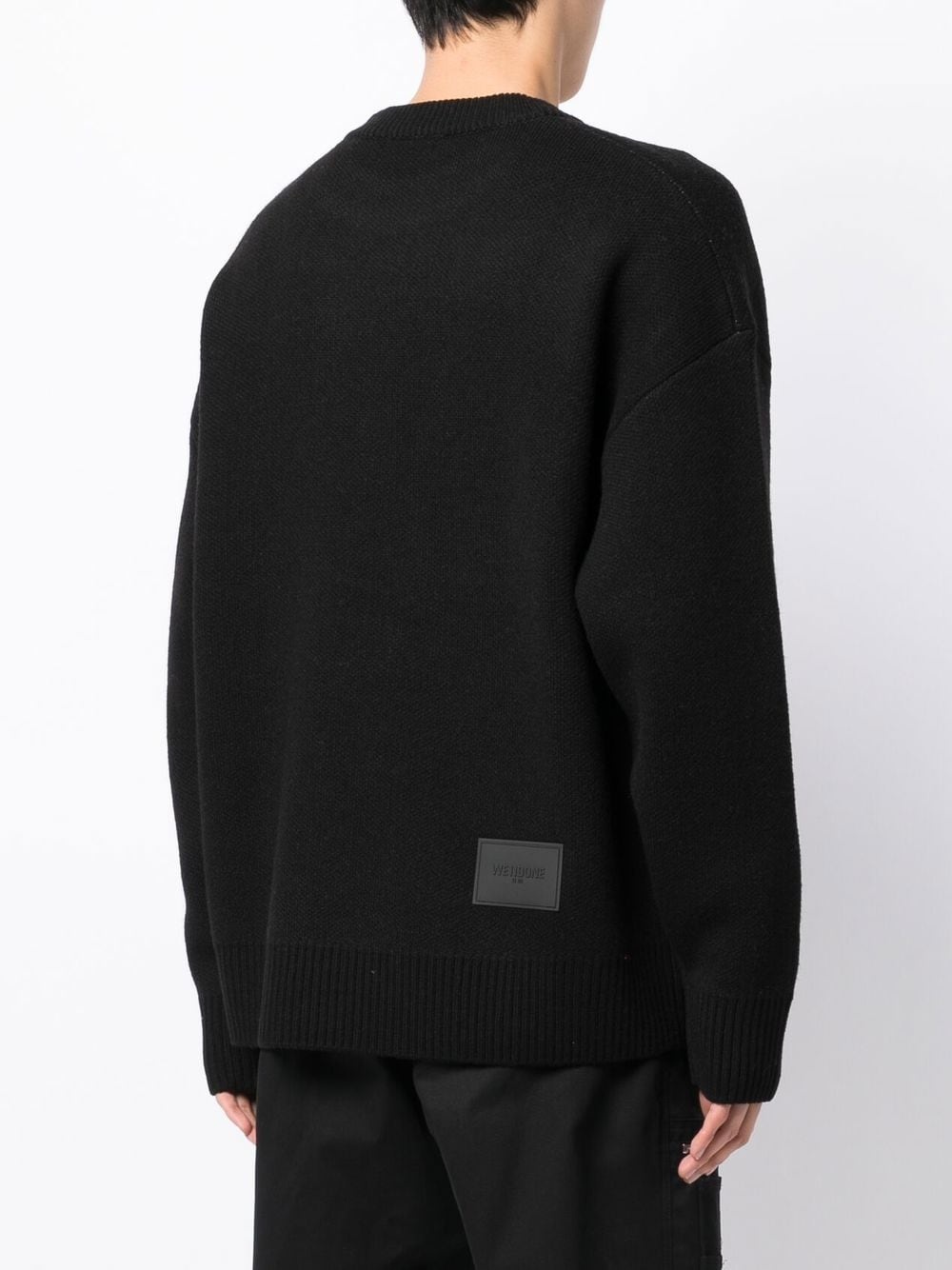 logo-embroidered jumper - 5