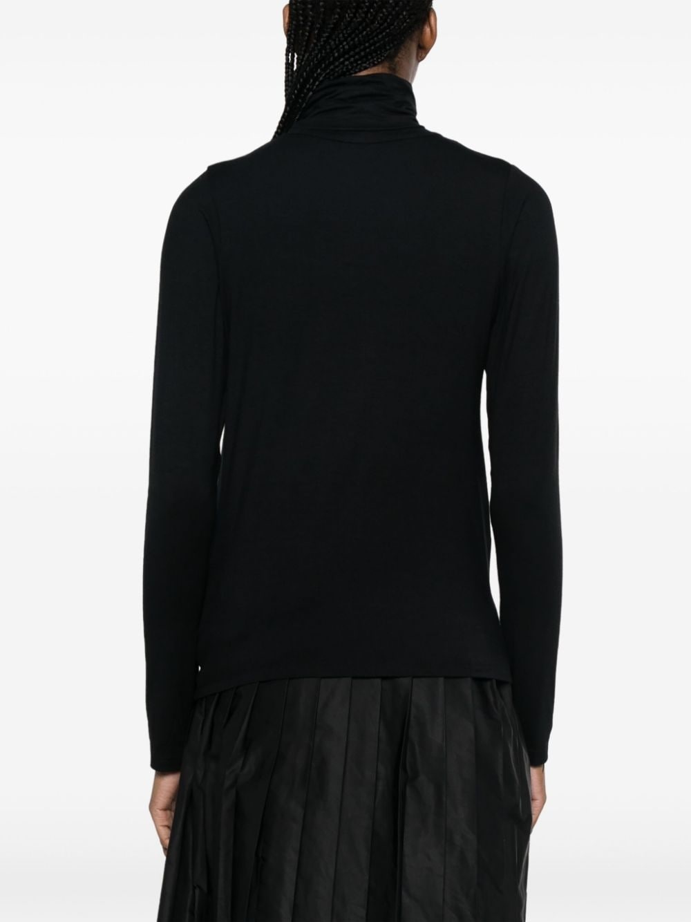 roll-neck long-sleeve T-shirt - 4