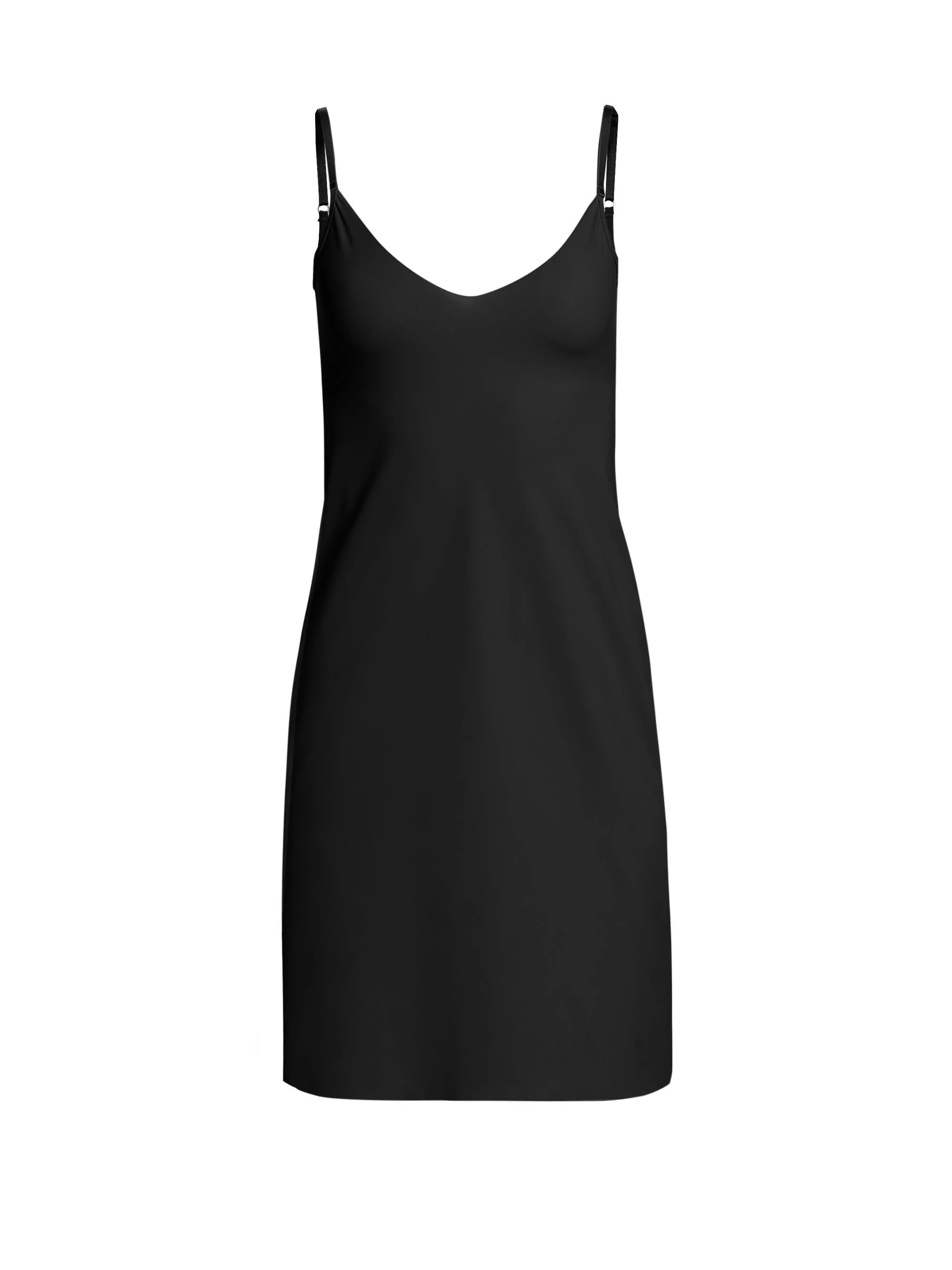 Women's Classic Tailored Slip - Black - 1