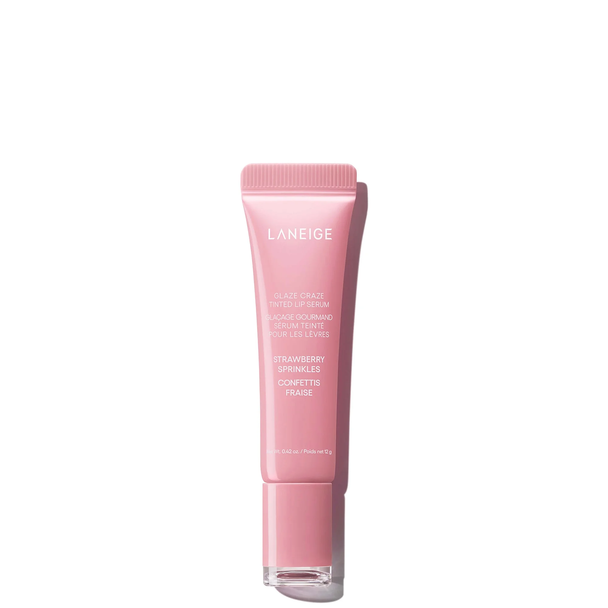 LANEIGE Glaze Craze Tinted Lip Serum - Strawberry Sprinkles 12g - 1