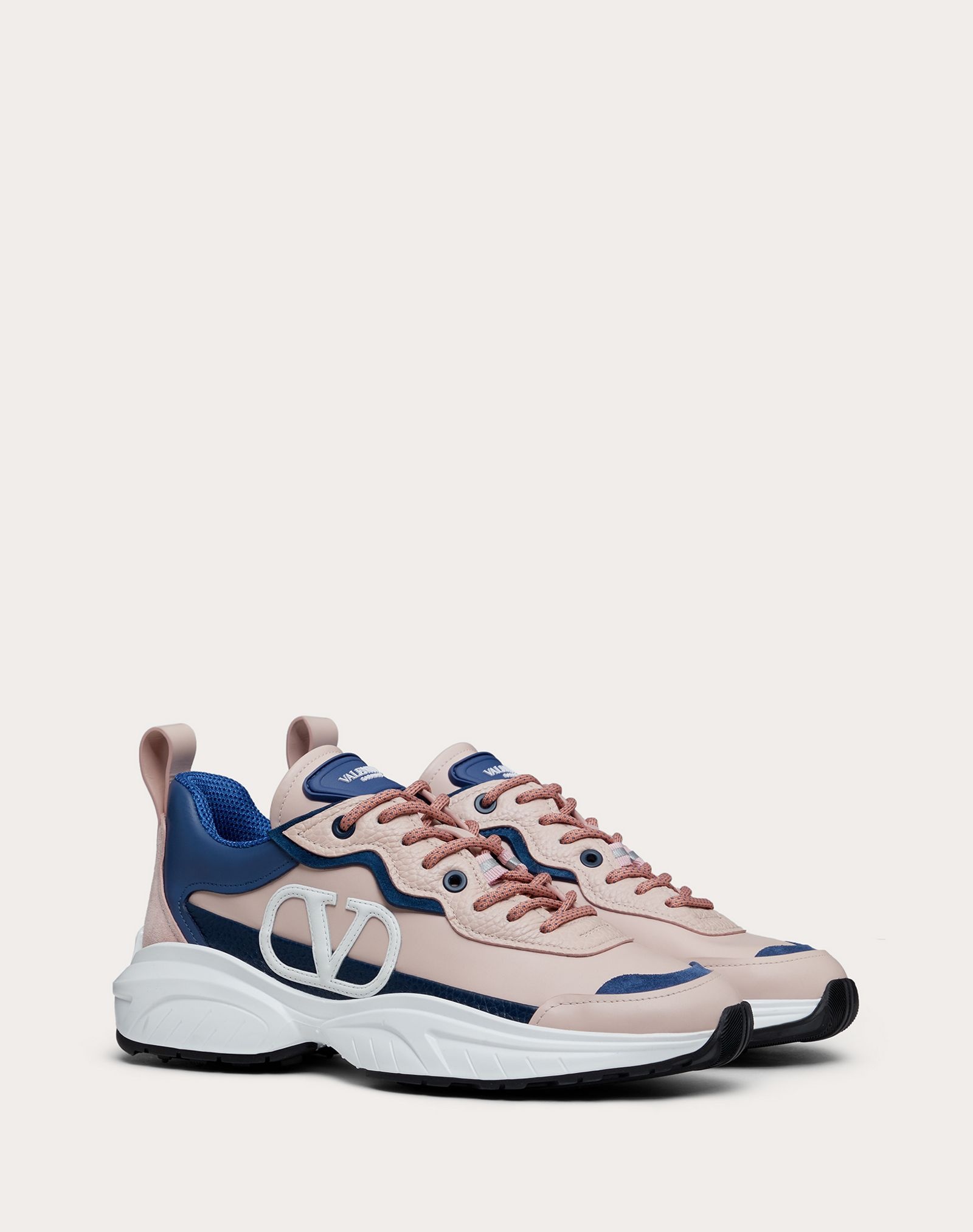 SHEGOES calfskin and split leather sneaker - 2