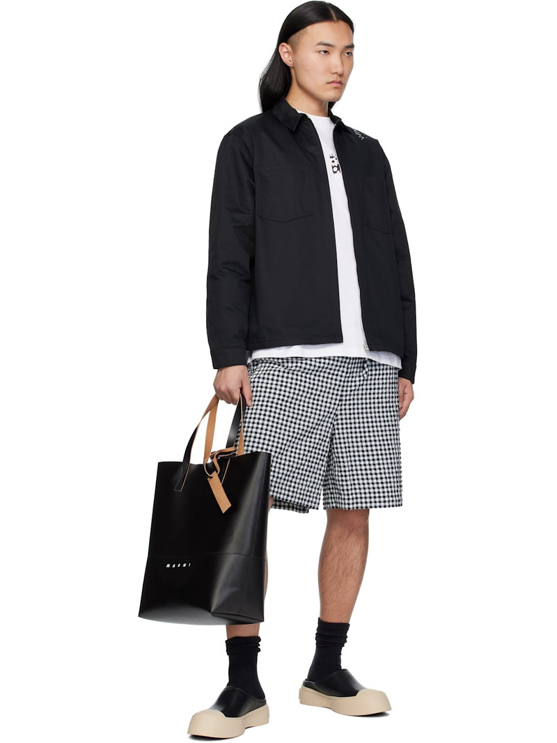 Marni Black Organic Cotton Shirt outlook