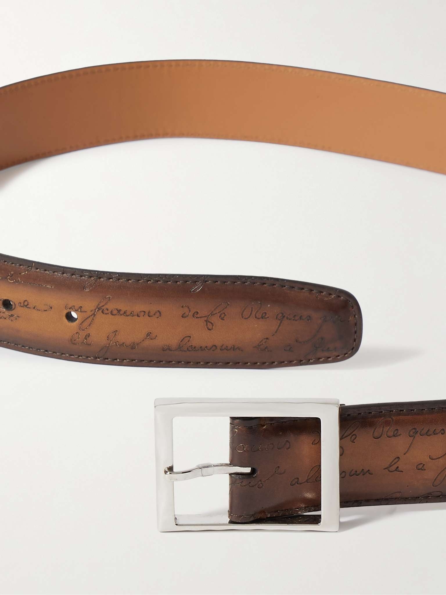 Scritto 3.5cm Leather Belt - 3