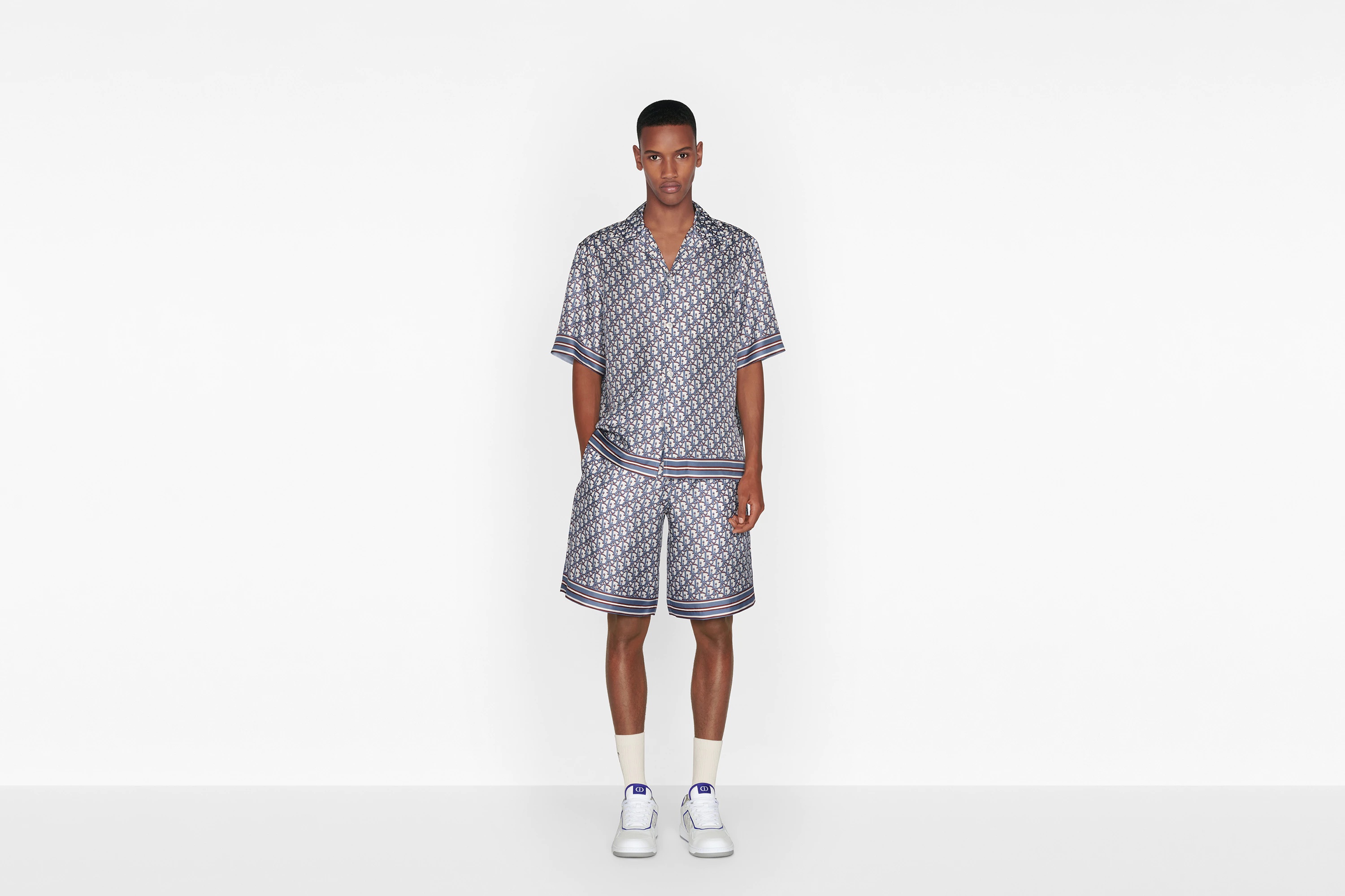 Dior Oblique Pixel Bermuda Shorts - 4