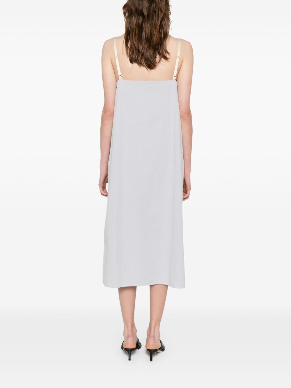 slip-style midi dress - 4