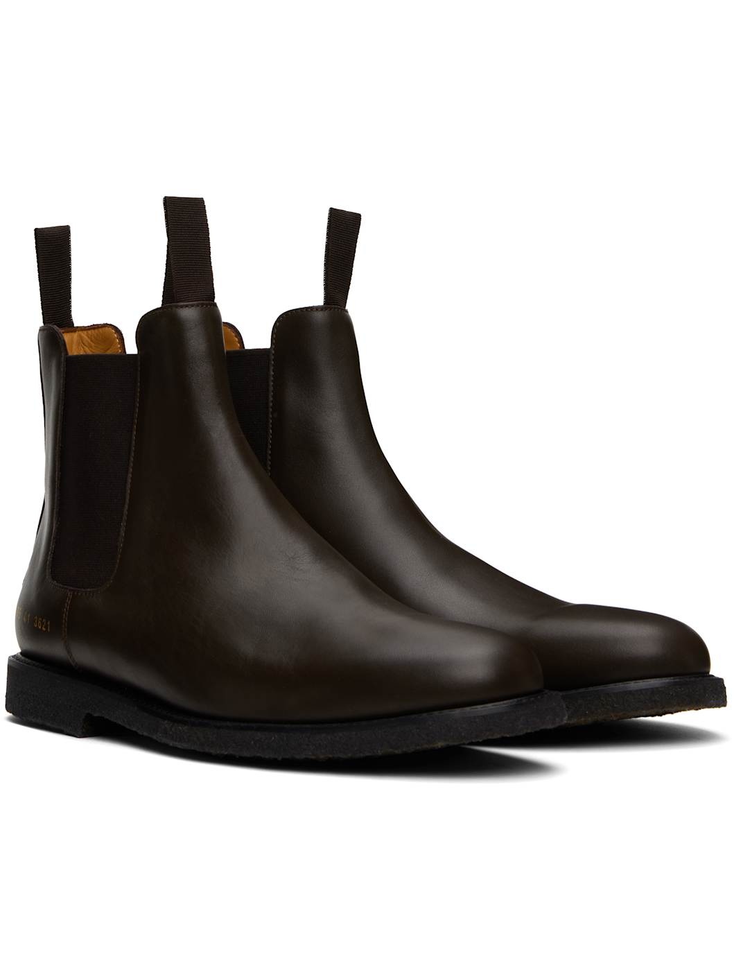 Brown Classic Chelsea Boots - 4