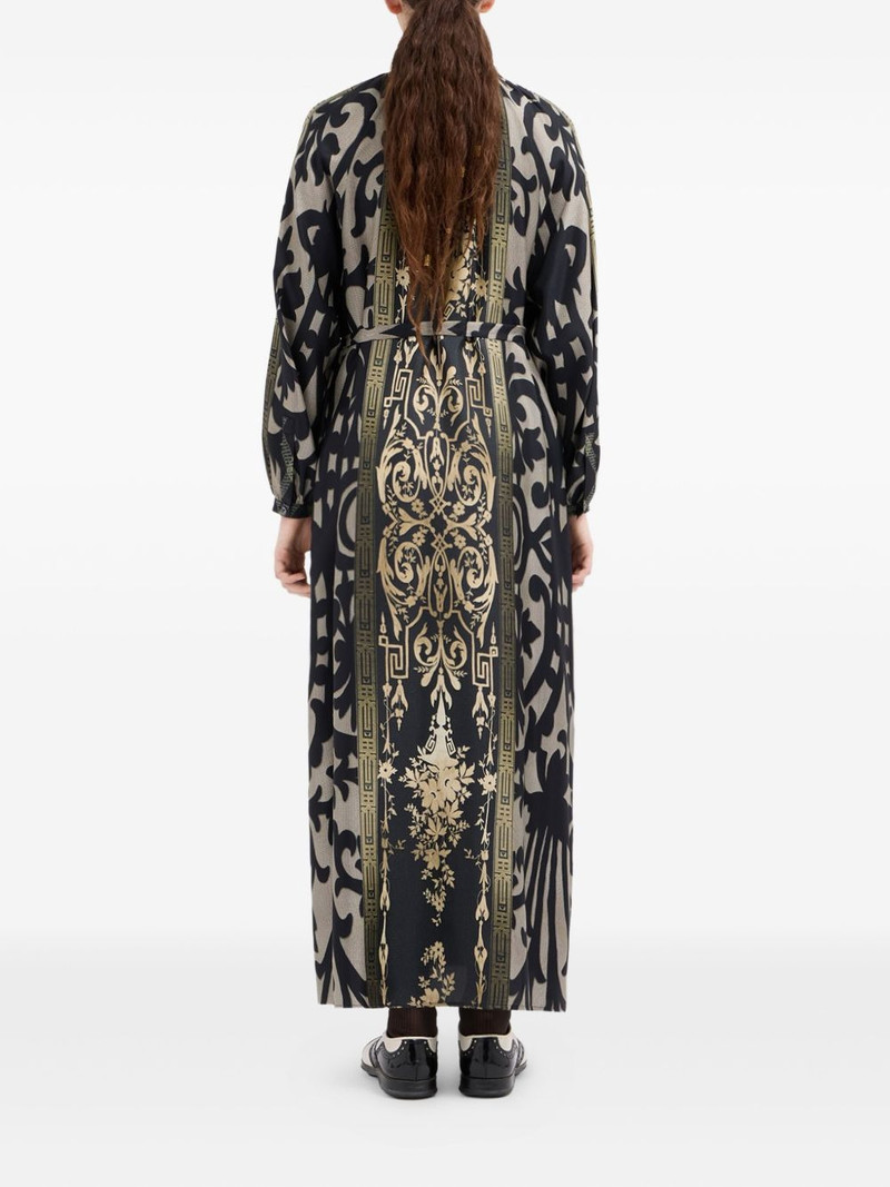 geometric-pattern maxi dress 3
