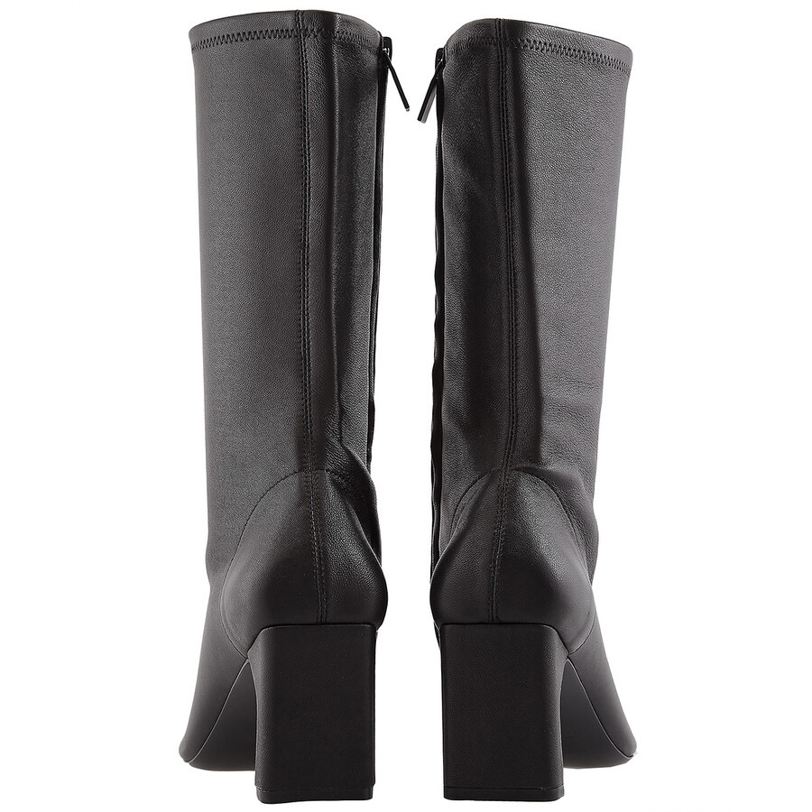 St Agni Hanne Black Leather Boots - 4