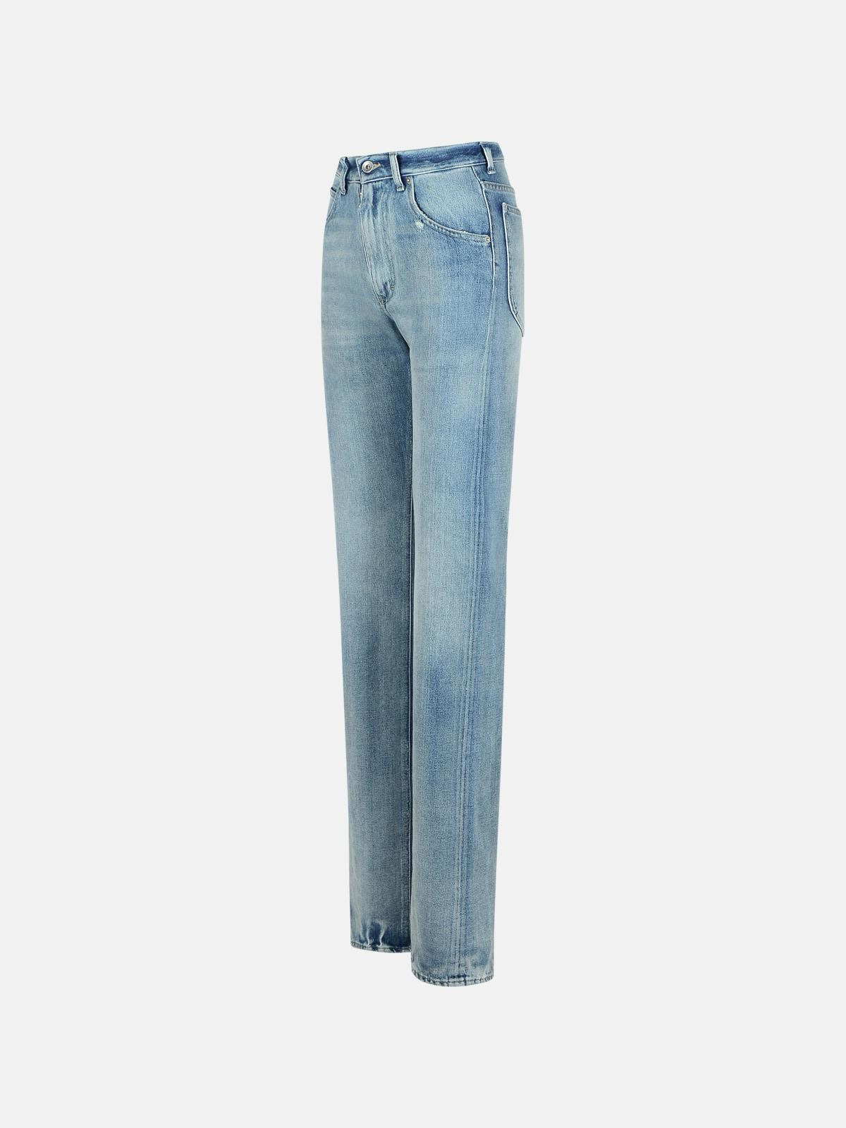 'STRAIGHT' LIGHT BLUE DENIM JEANS - 2