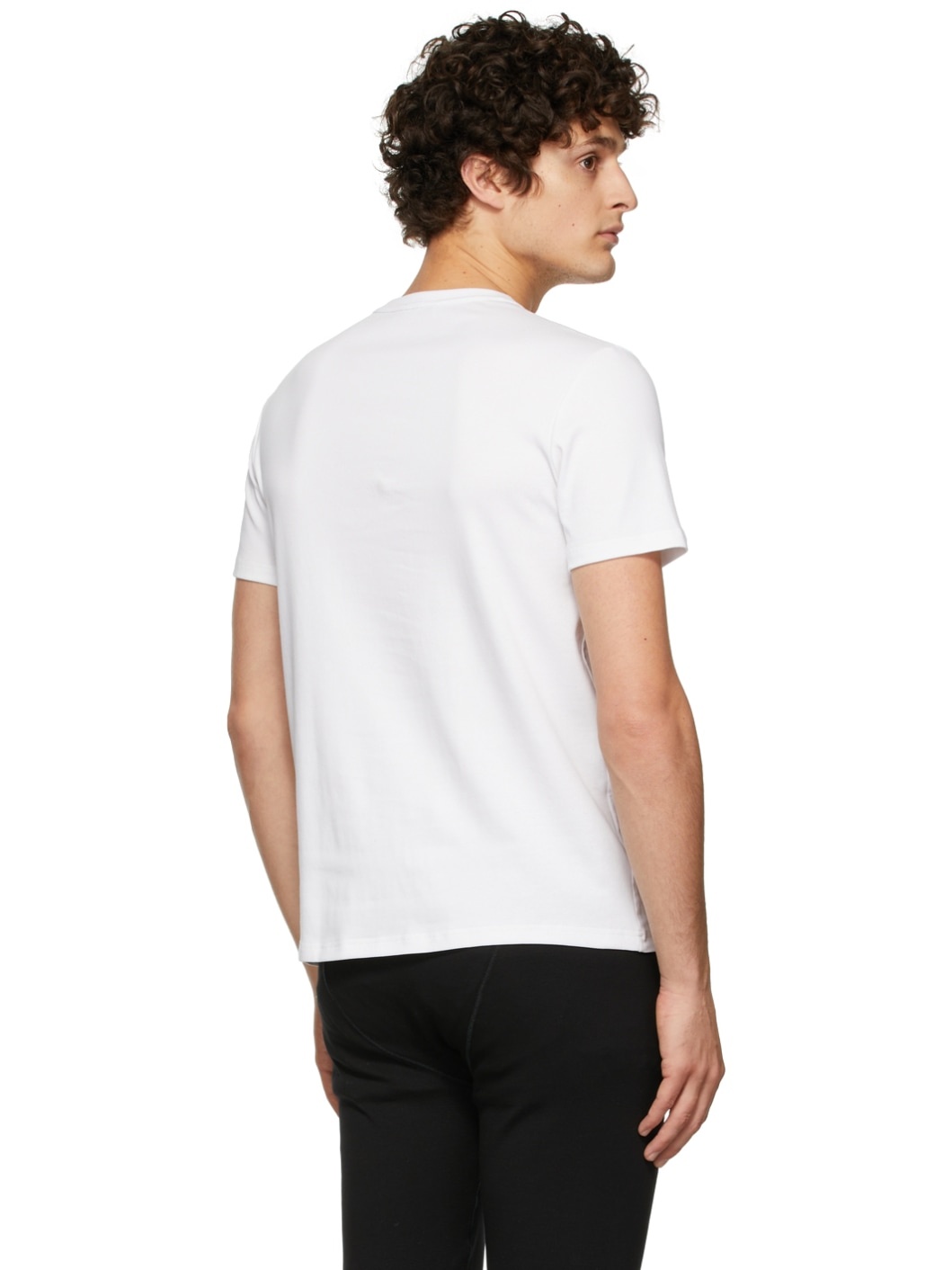 White Crewneck T-Shirt - 3