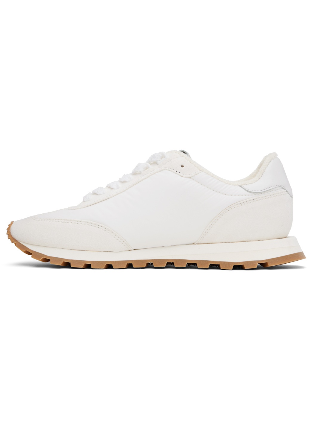 White New Rush Sneakers - 3