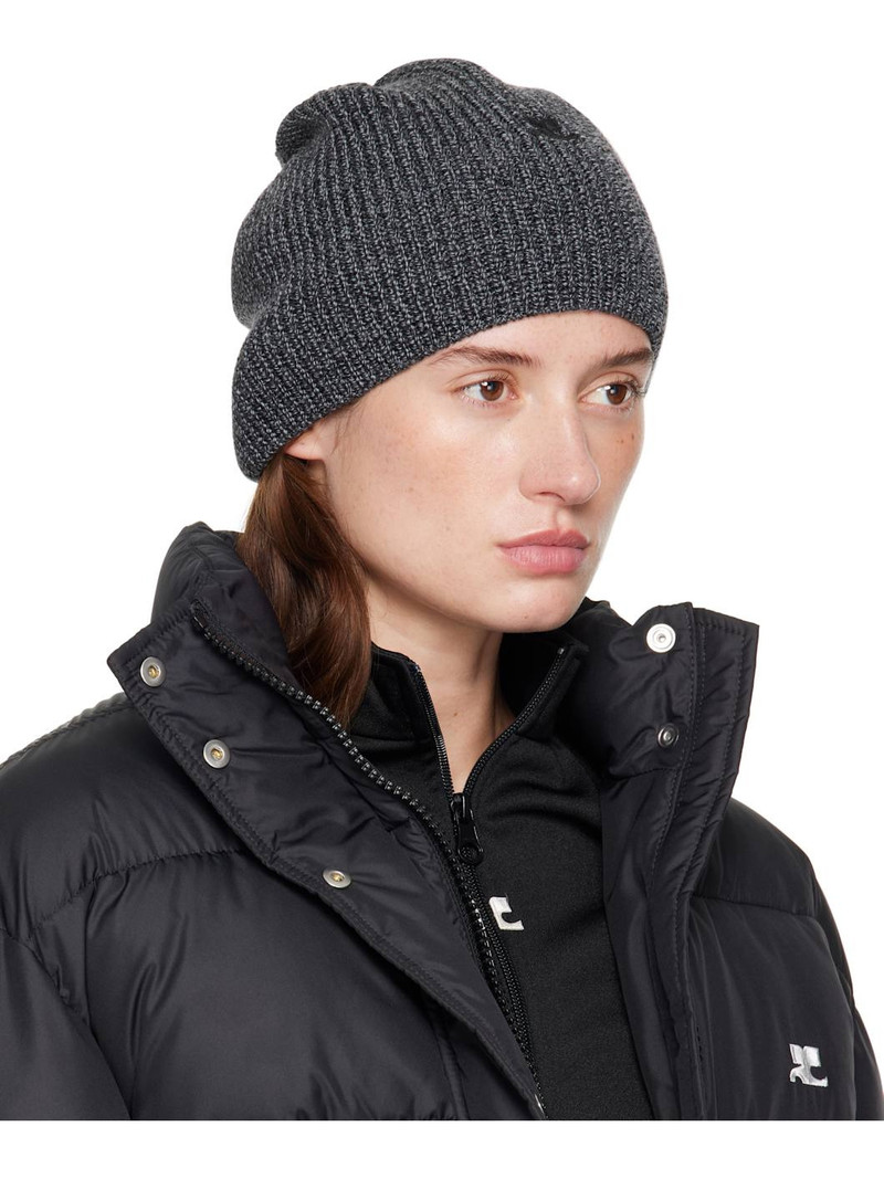 courrèges Gray AC Light Wool Beanie outlook