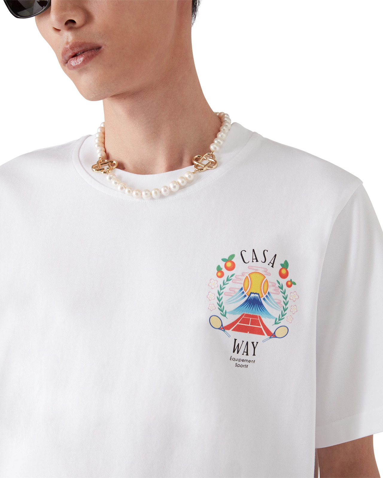 Casa Way Mountain T-Shirt | Casablanca Paris - 5