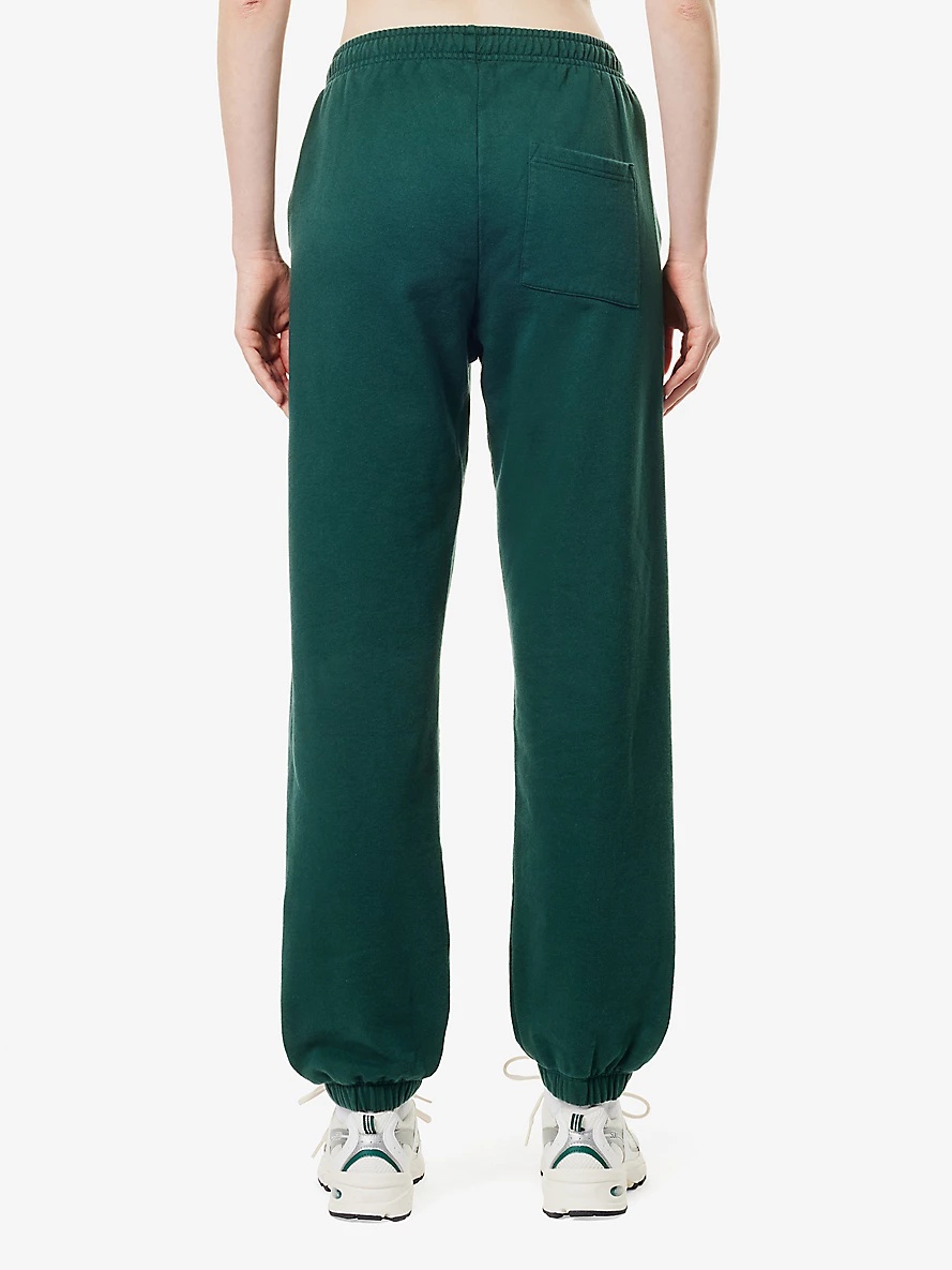 The Carlyle Script Relaxed Cotton-Jersey Jogging Bottoms - 4