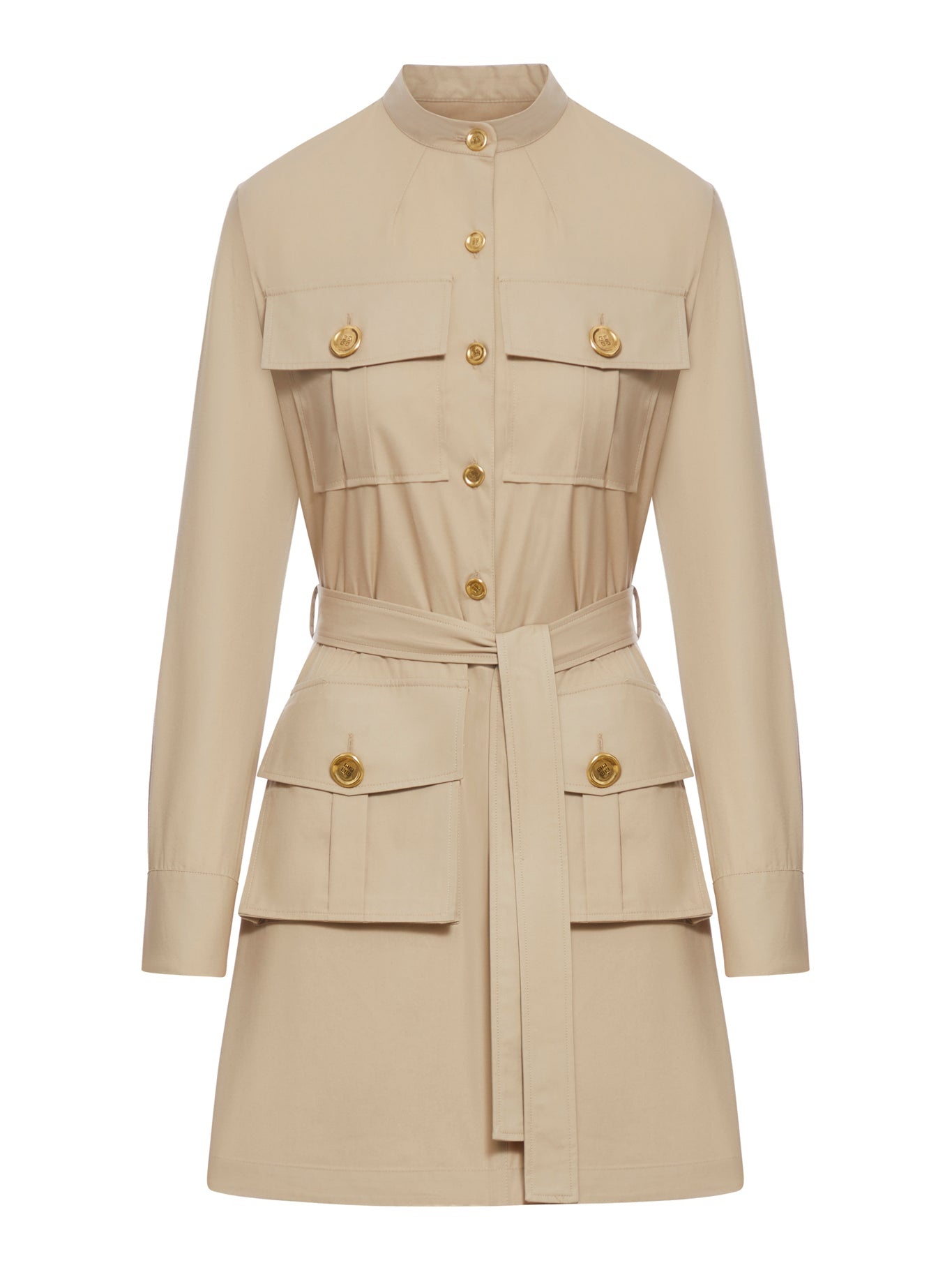 POPLIN SAFARI DRESS - 2