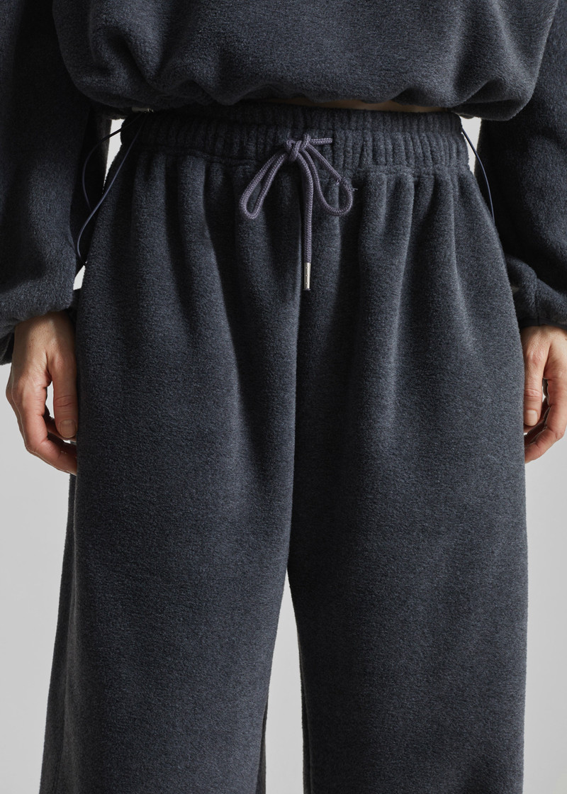 Treveray Fleece Sweatpants - Dark Grey 5