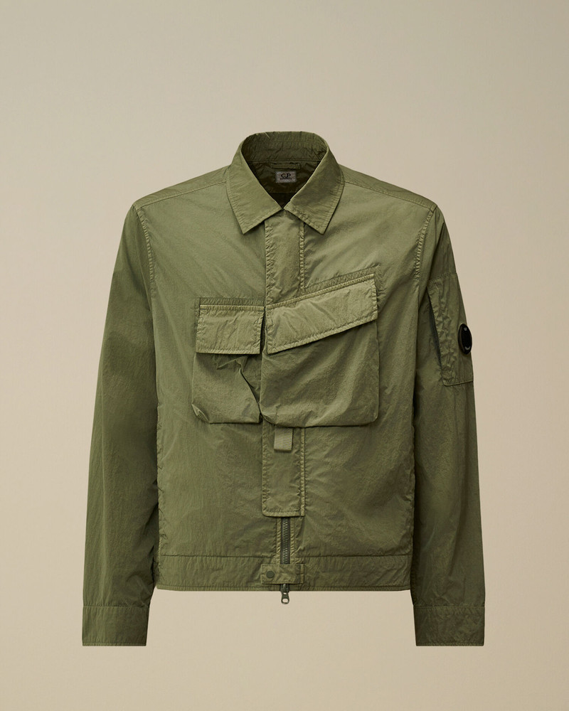 Heavy Chrome-R Zipped Lens Overshirt 1