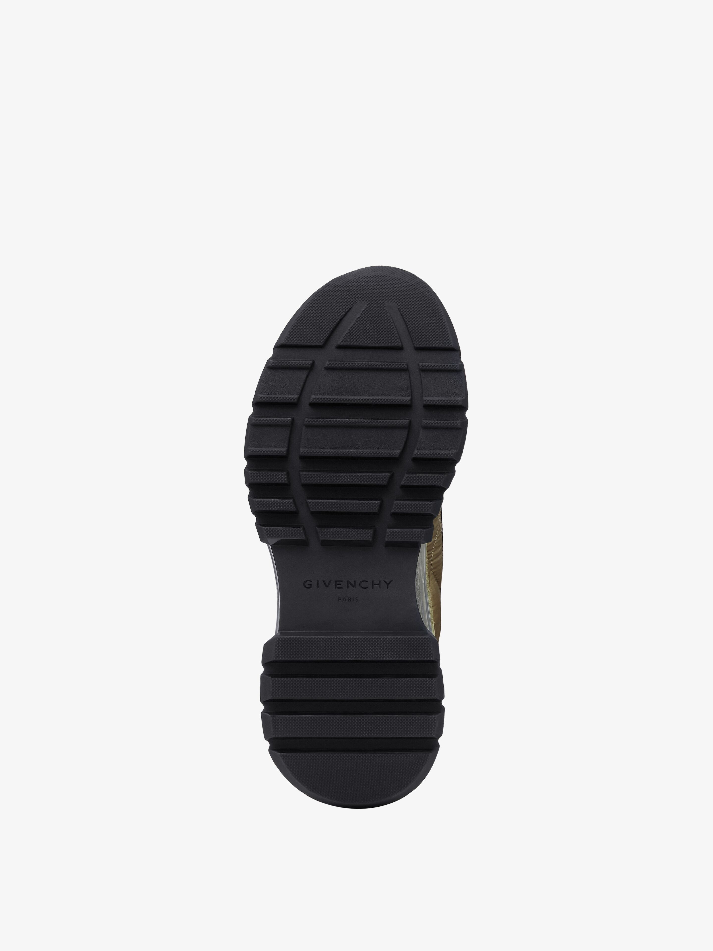 SPECTRE SNEAKERS IN QUILTED FABRIC AND SUEDE - 5