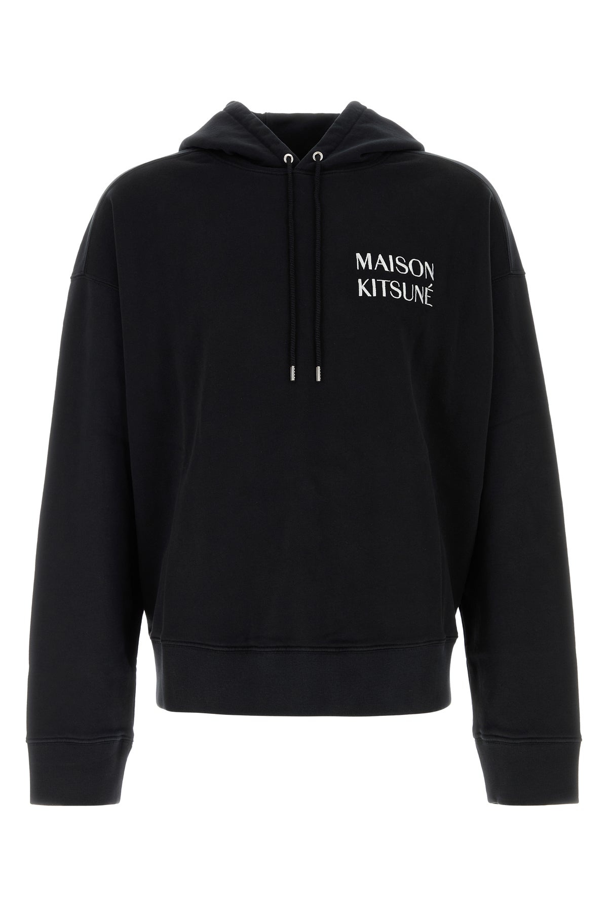 Black cotton sweatshirt - 1