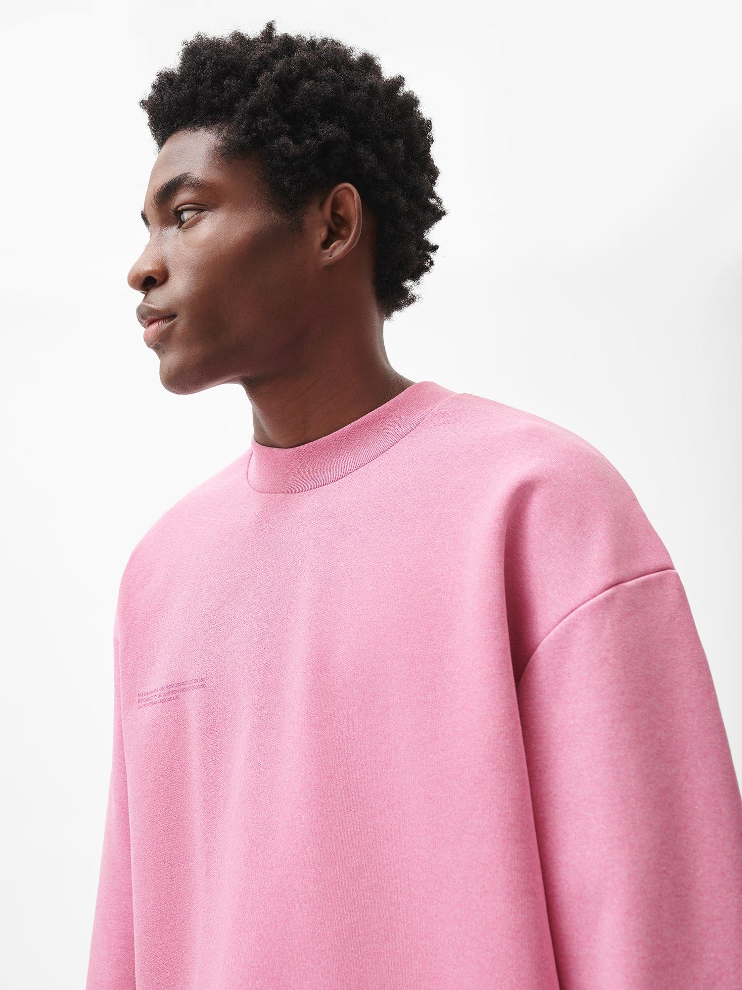 Mens Reclaimed Cotton Sweatshirt - Reclaim Sakura - 4