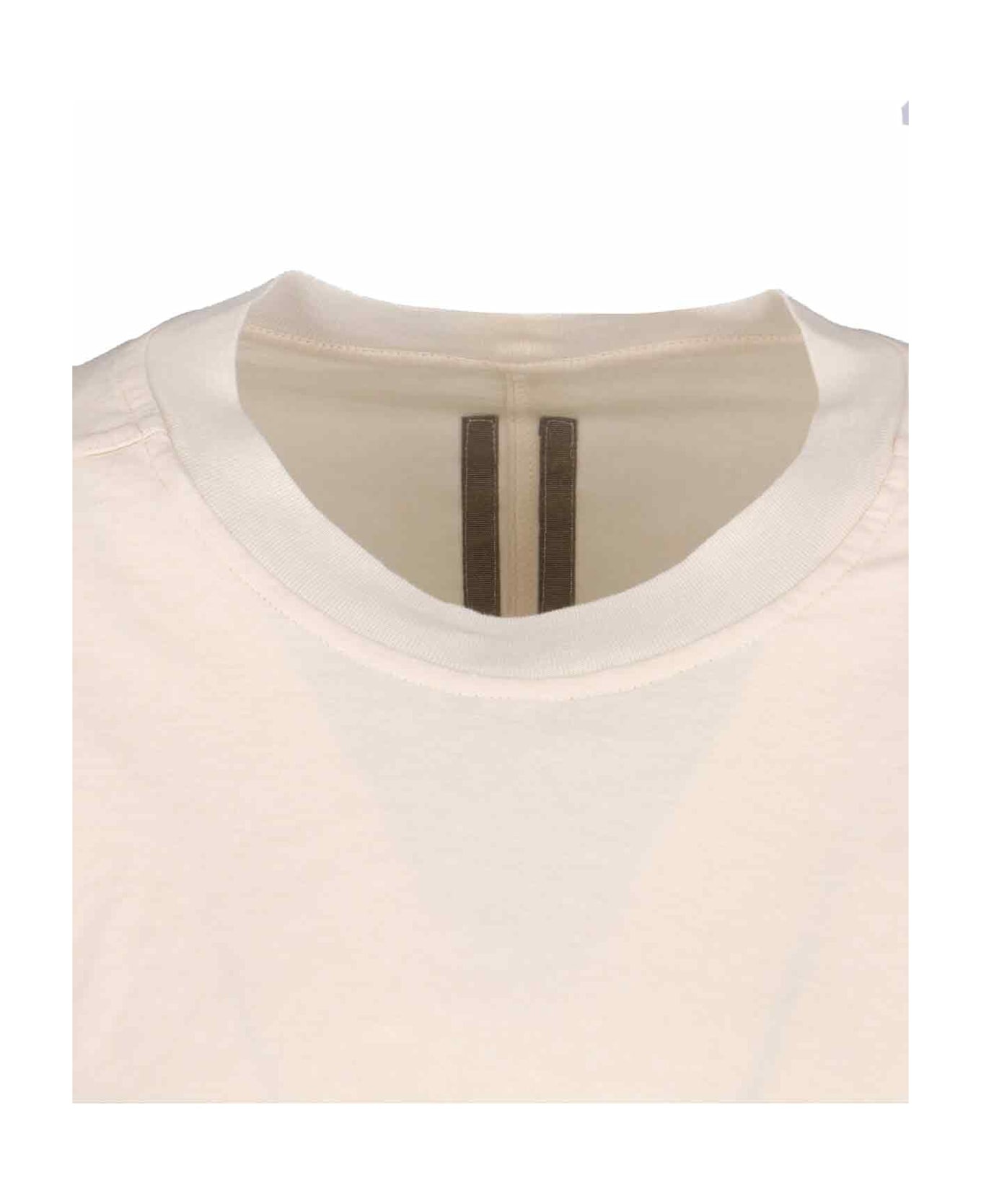 Cropped T-shirt With Lace - 3