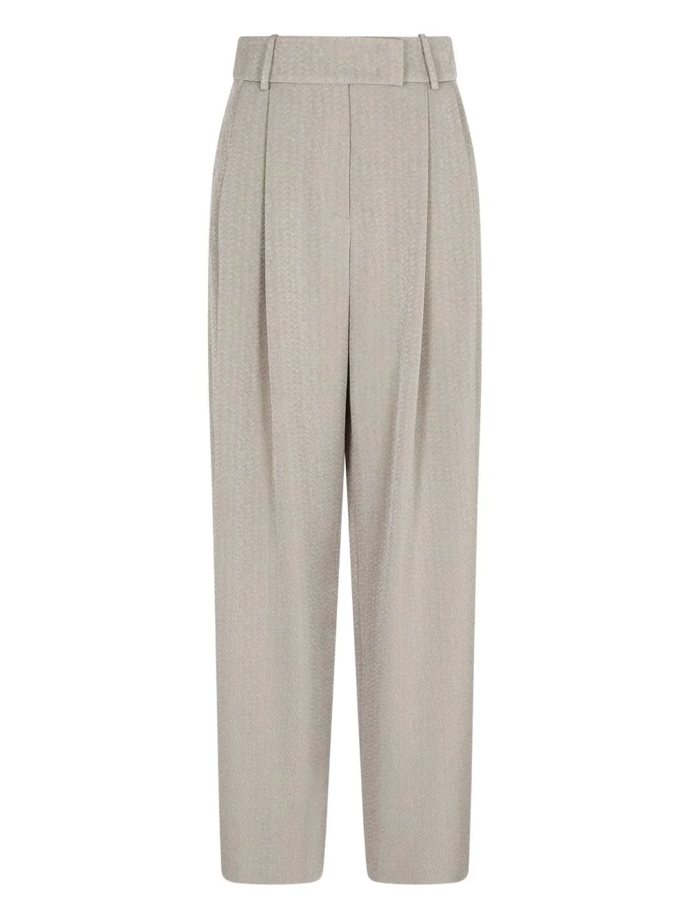 pleated-front tailored trousers - 1