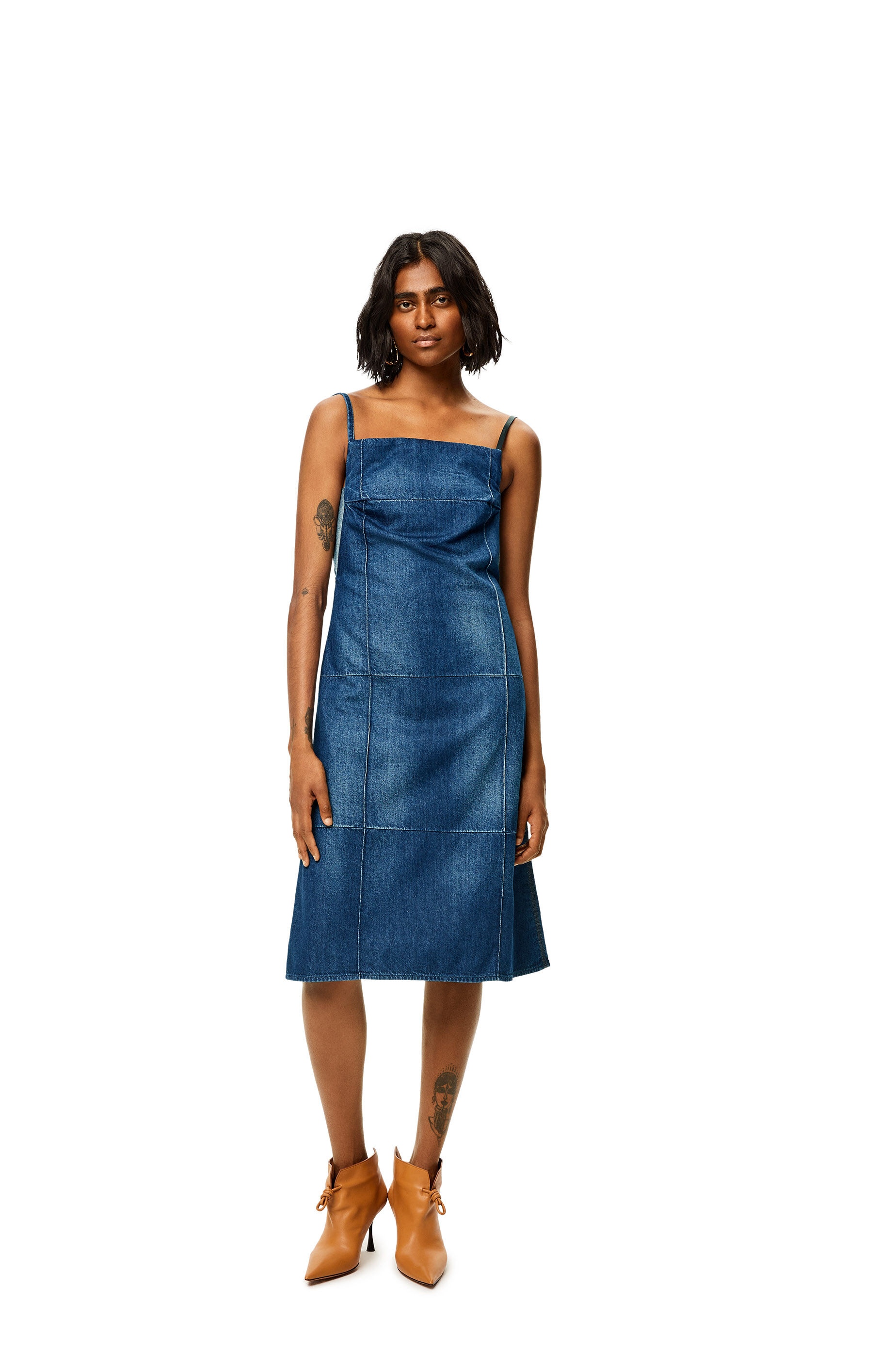 Strappy dress in denim - 3