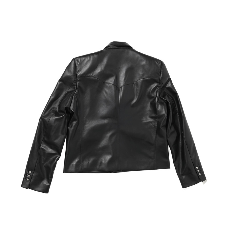 Enfants Riches Déprimés WESTERN PERFECT LEATHER BLAZER outlook
