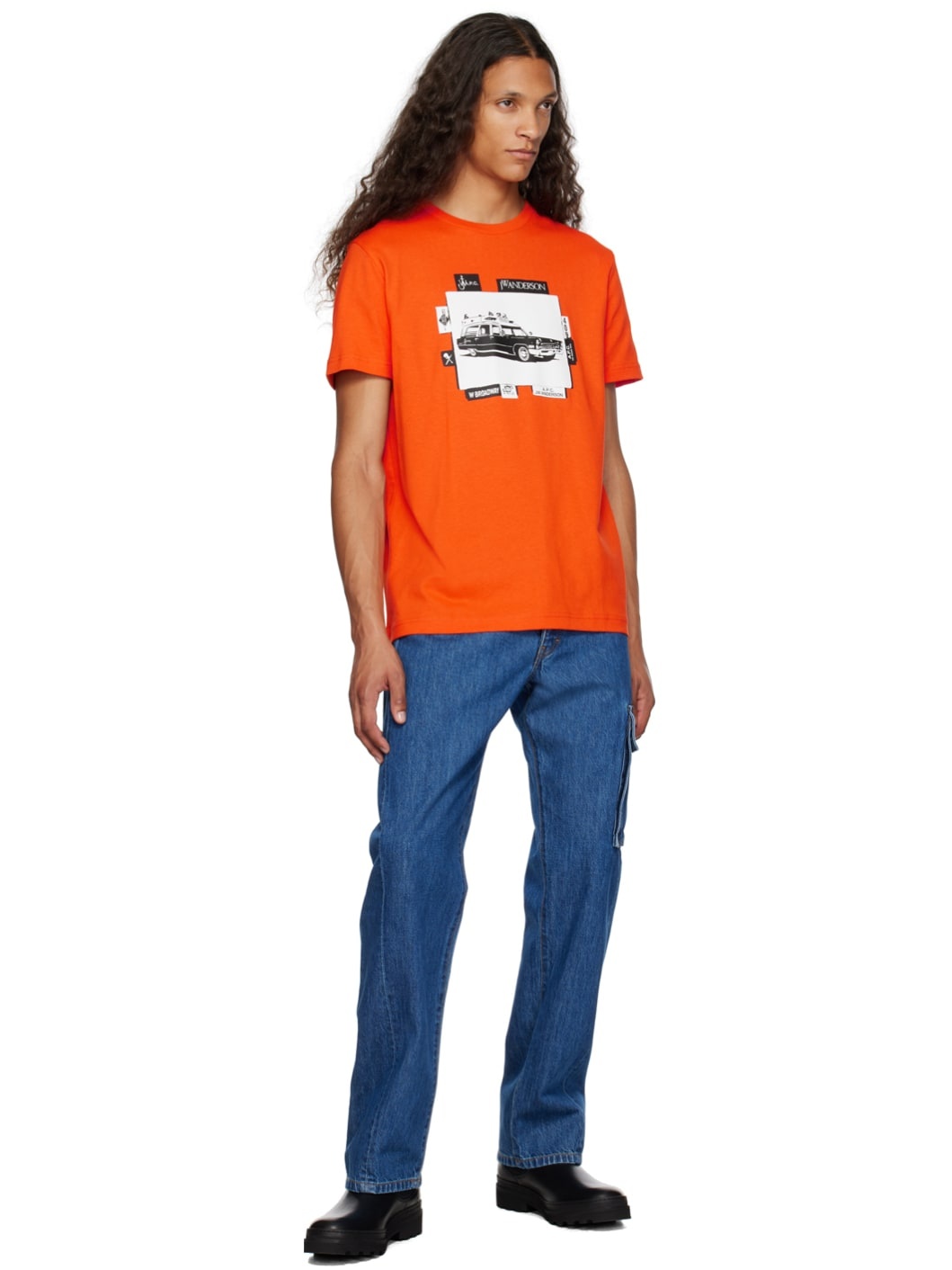 Orange JW Anderson Edition T-Shirt - 4