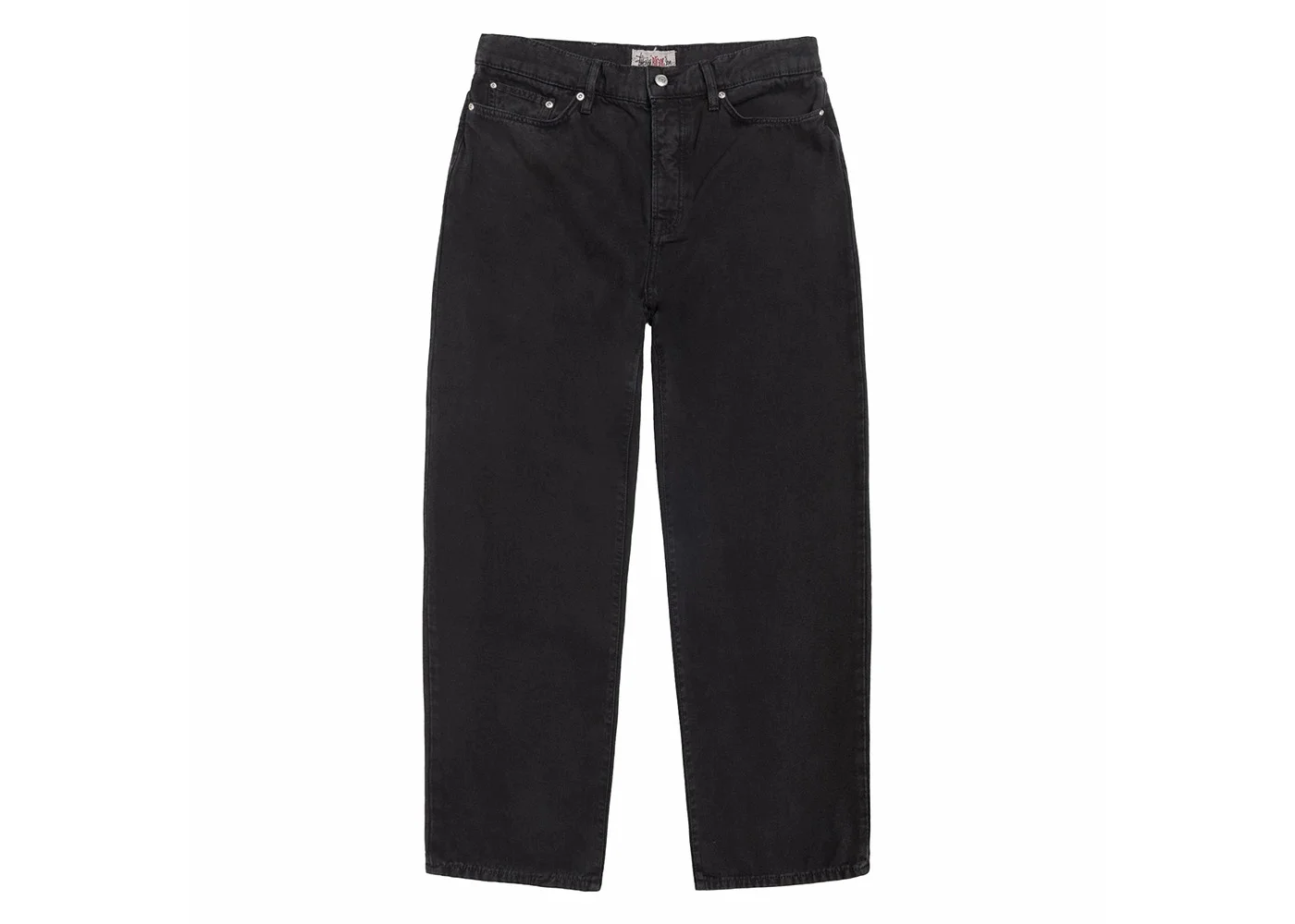 Stussy Big Ol' Washed Canvas Jean Washed Black - 1