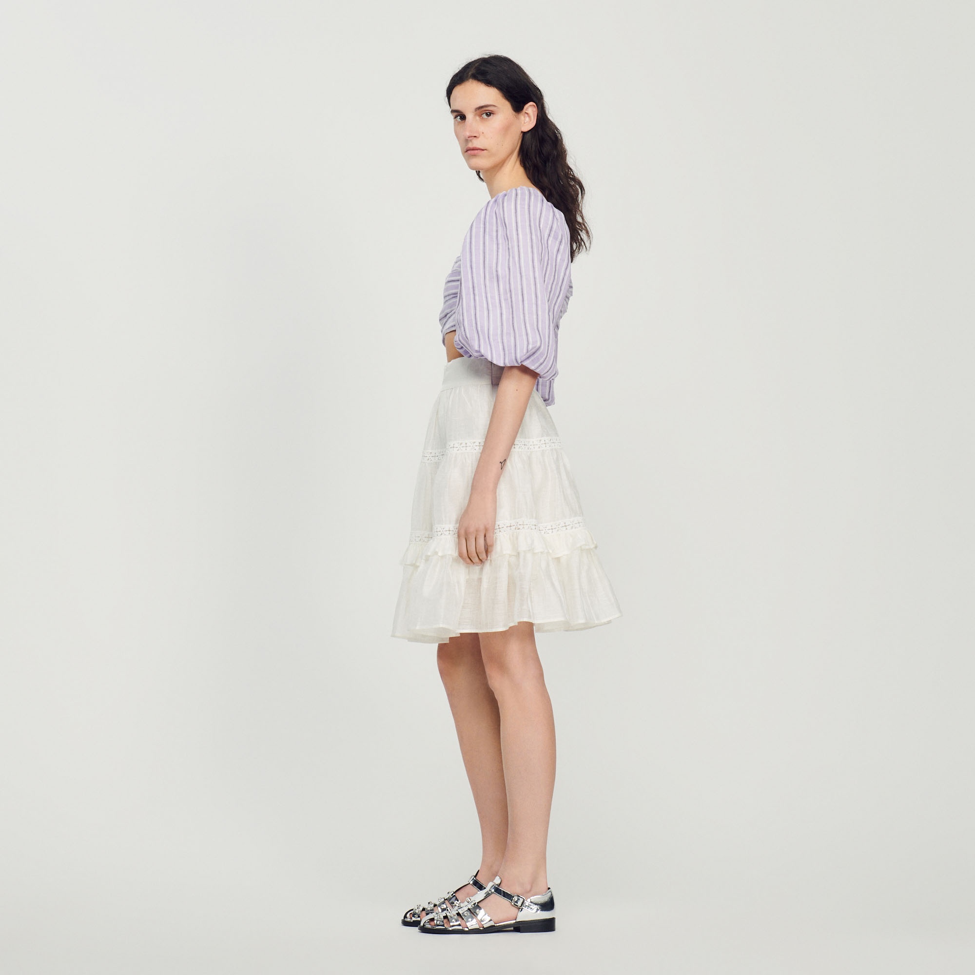 Short skater skirt - 7