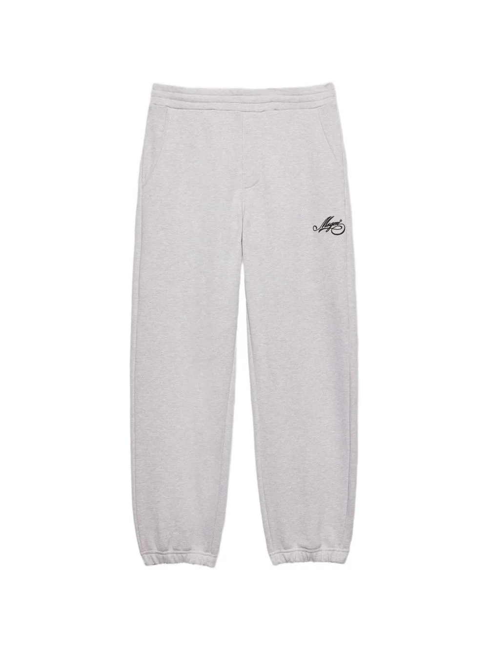 logo-detail cotton track pants - 1