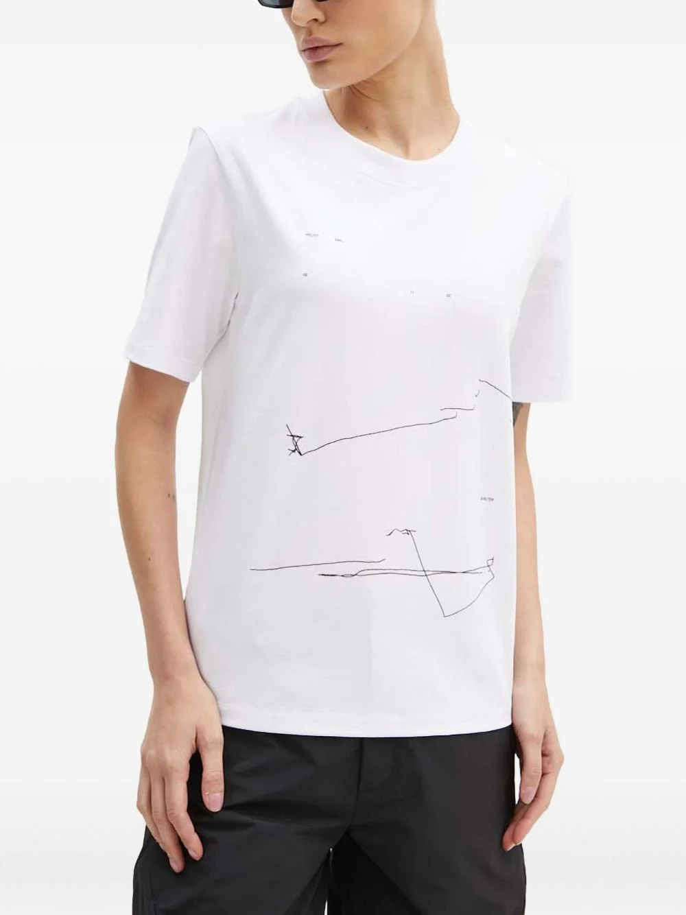 graphic-print short-sleeve T-shirt - 1