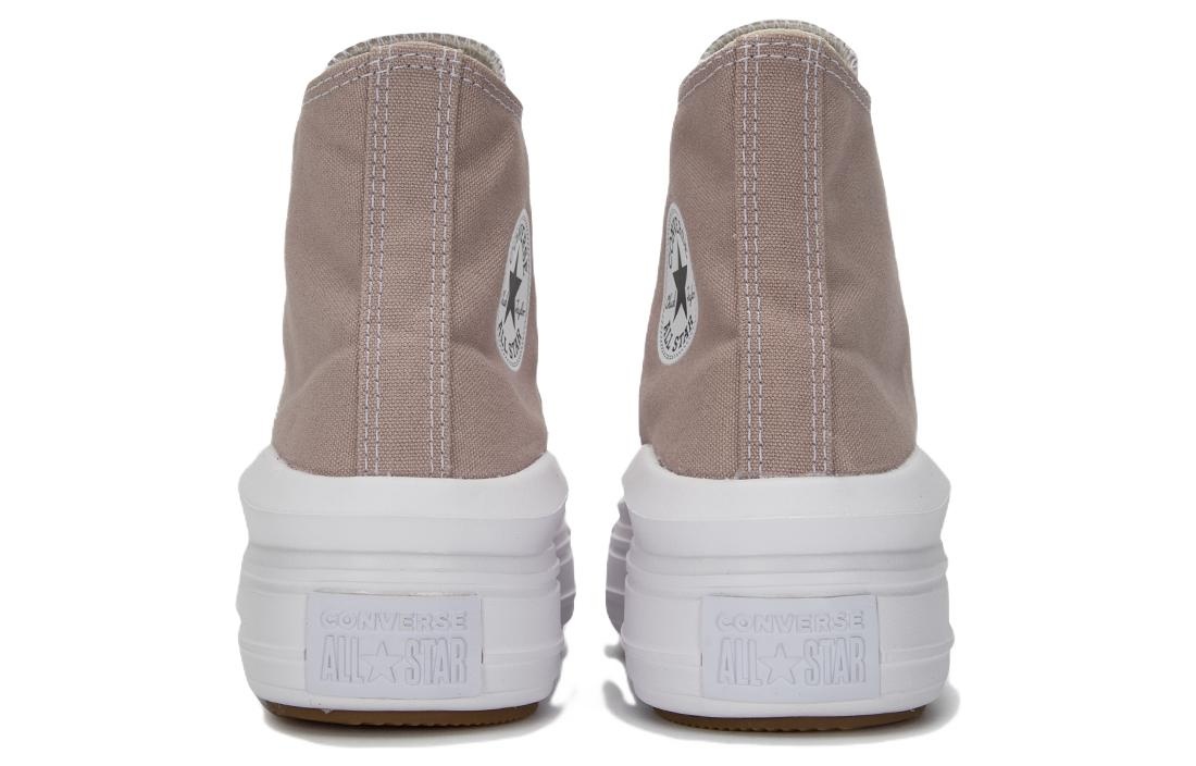 (WMNS) Converse Chuck Taylor All Star Move High 'Stone Mauve' A01369C - 4