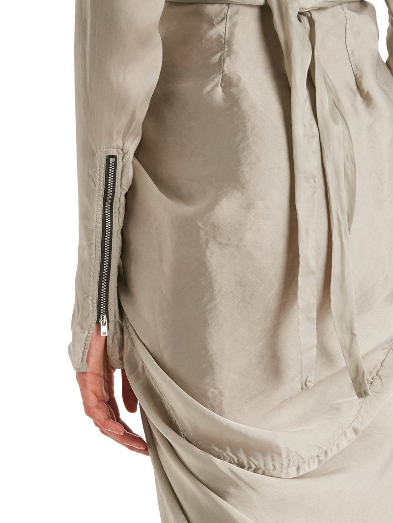 draped wrap midi dress 6