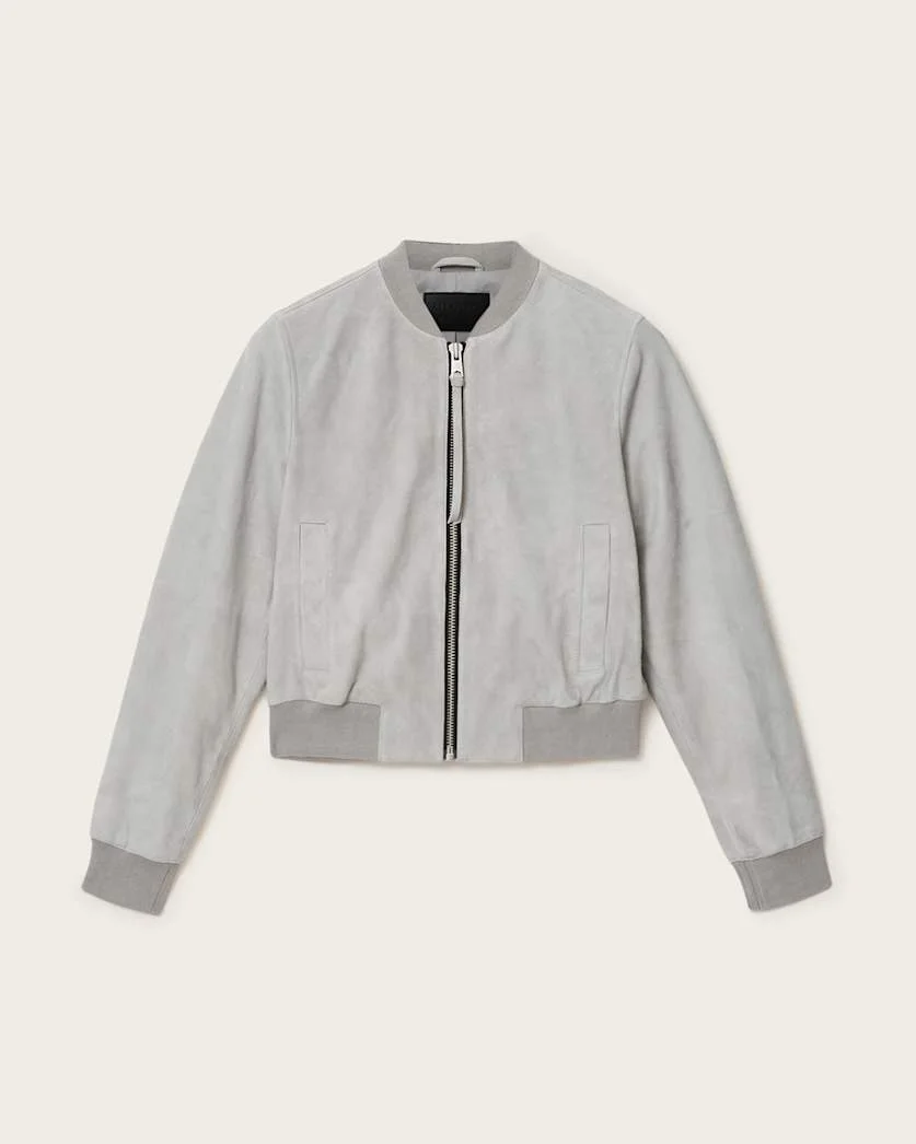 ORTEN SUEDE BOMBER JACKET - 1