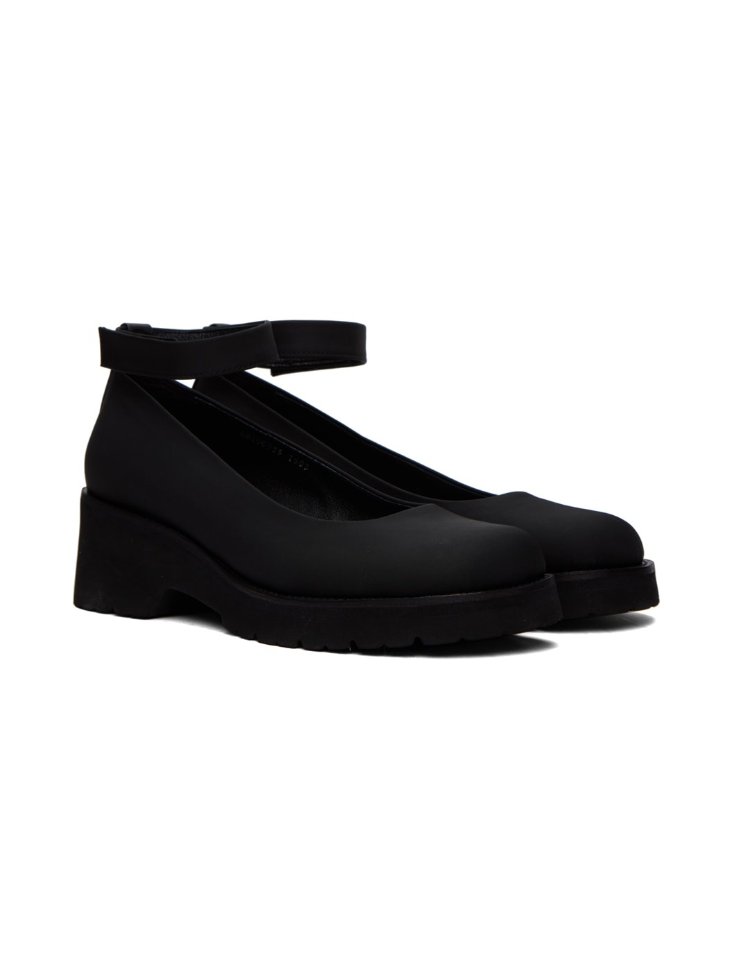 Black Strap Loafers - 4