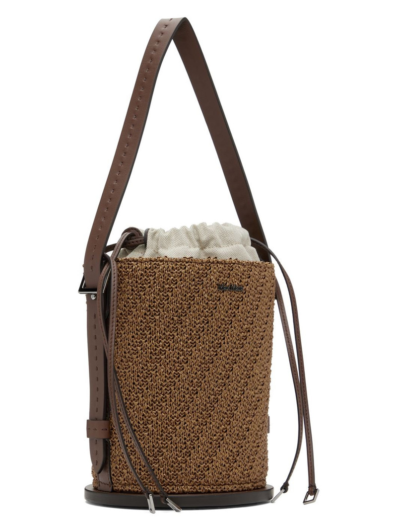 Max Mara Tan Archetipo Bucket Bag outlook